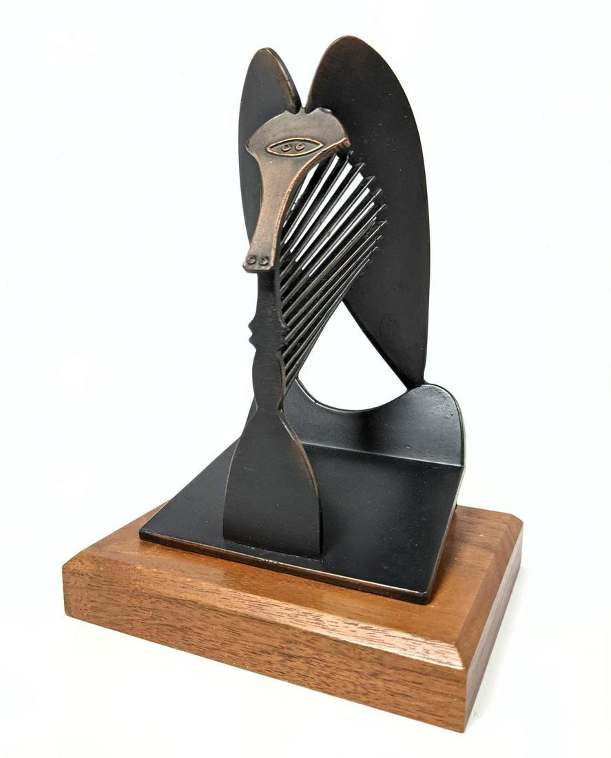 Pablo Picasso Model of Chicago Horse Sculpture.  Mounte (1 of 8)