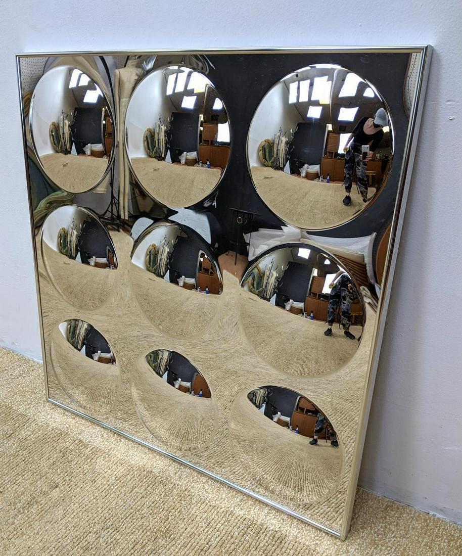 KENT STUDIOS Silver Molded Plastic Bubble Wall Art. Nin (1 of 7)