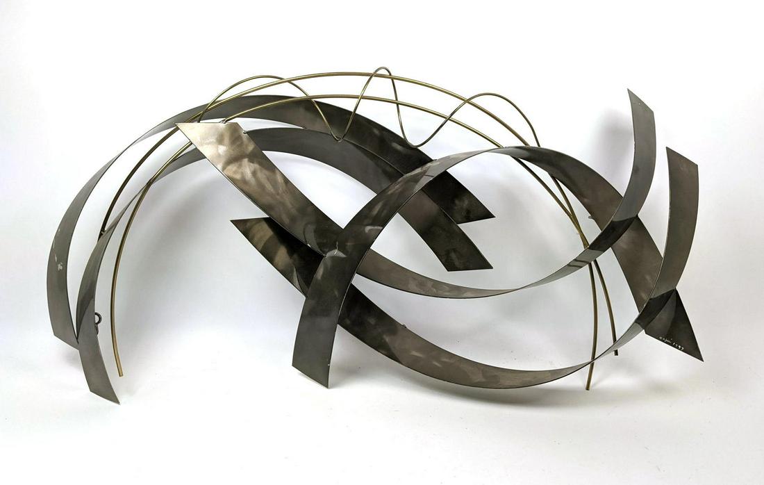 C. JERE 1997 Wall Sculpture. Swirling design. (1 of 15)