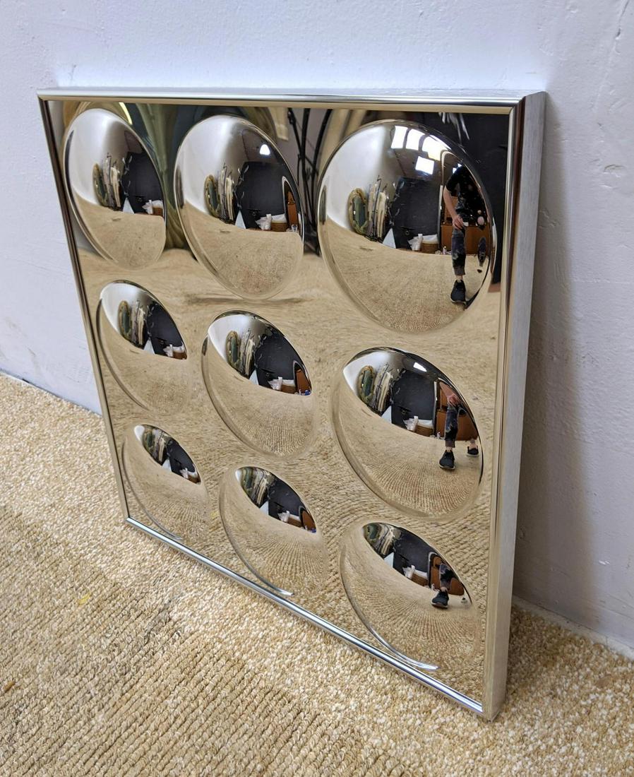 KENT STUDIOS Silver Molded Plastic Bubble Wall Art. Nin (1 of 6)