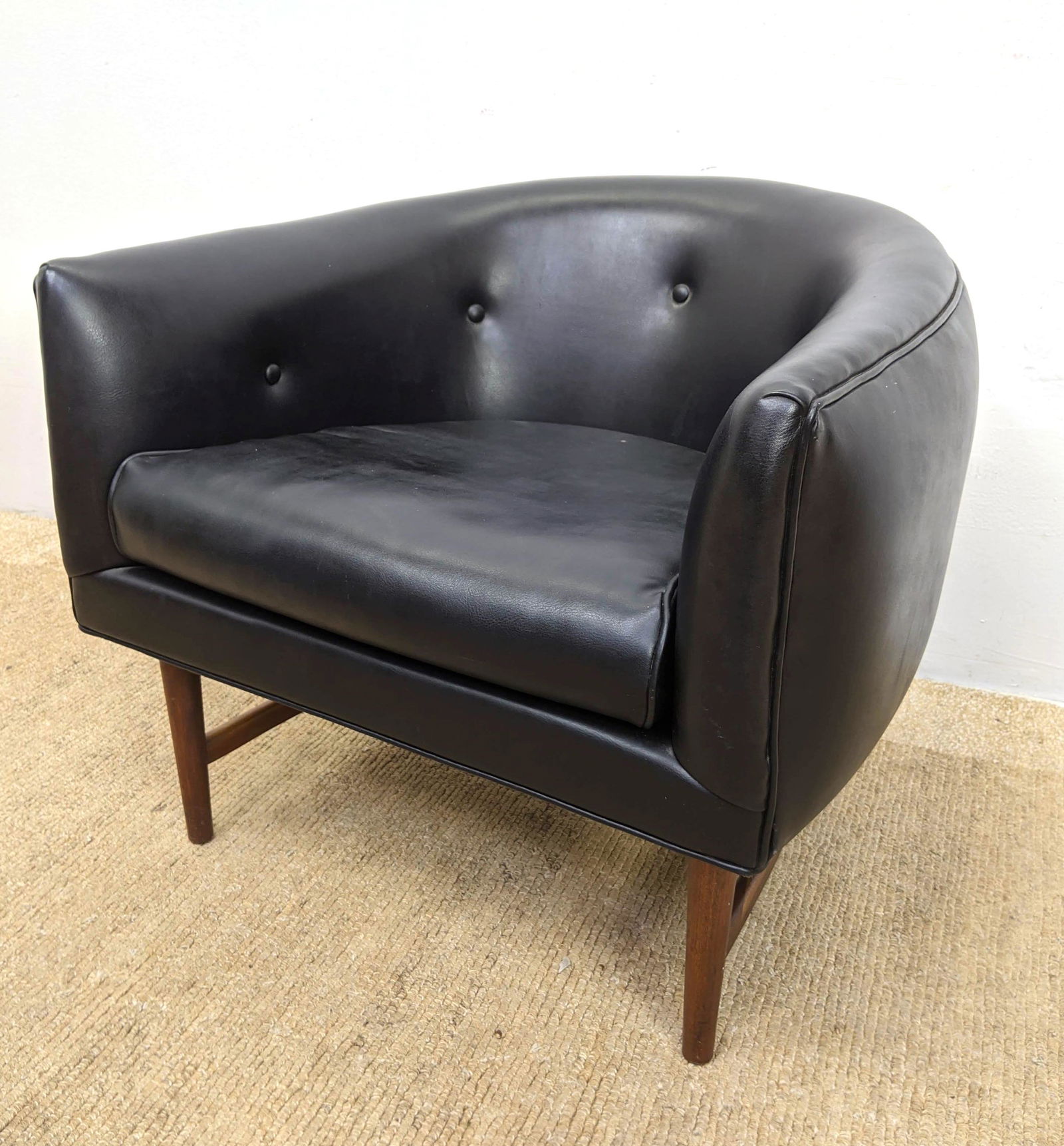 Milo Baughman for Thayer Coggin Lounge Chair with wood (1 of 10)