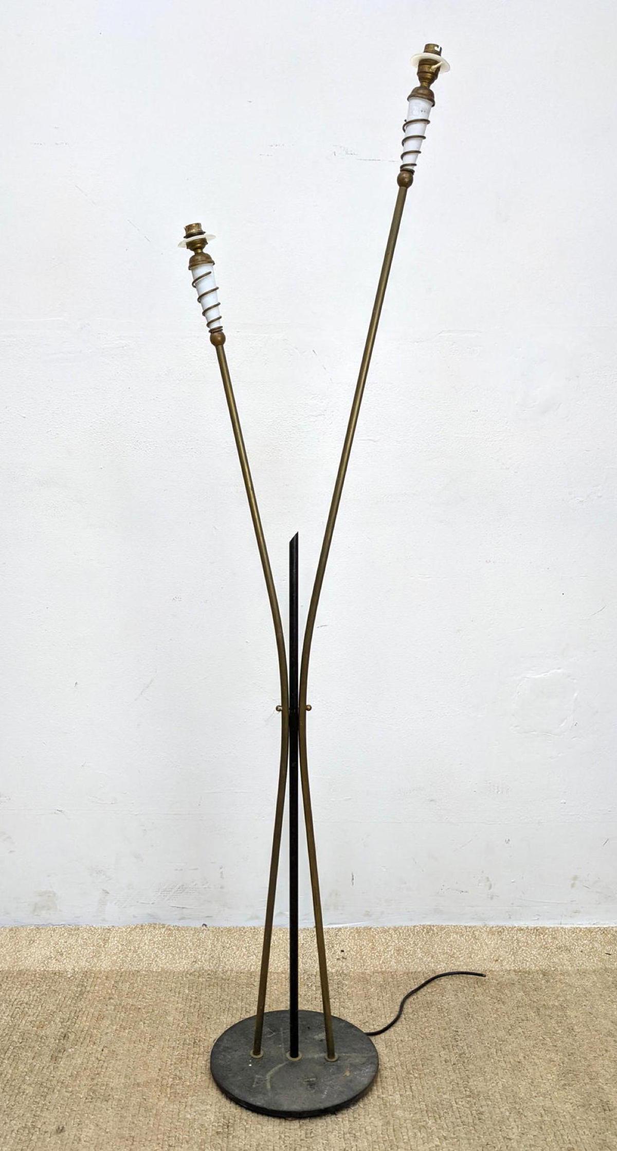 Italian Modern Double Arm Floor Lamp. (1 of 9)