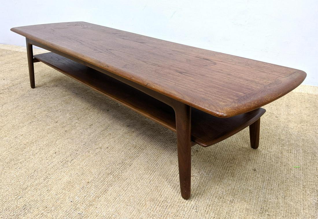 Long Danish Modern Teak Coffee Table. Svend Aage Madsen (1 of 10)