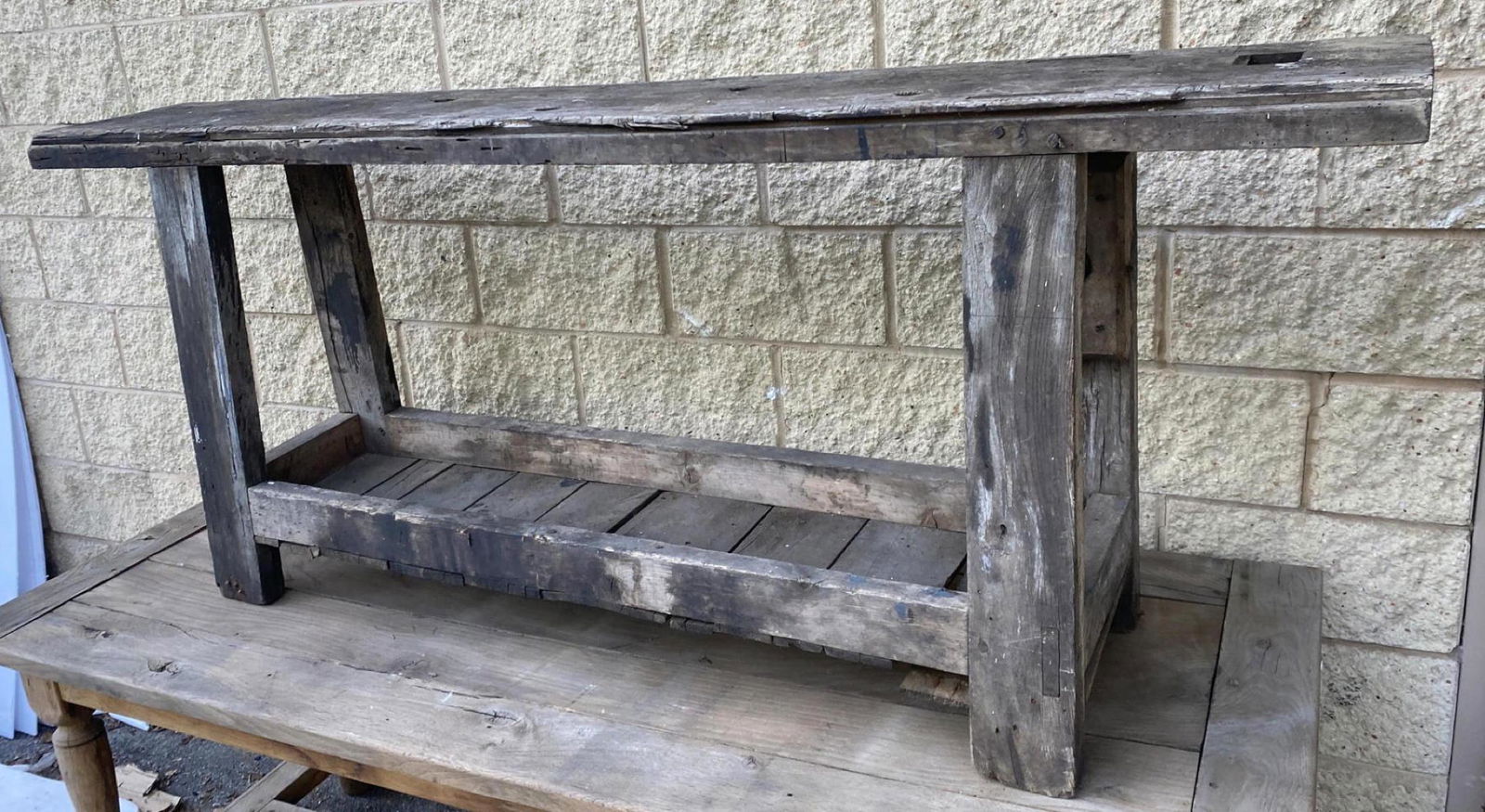Rustic French Potting Work Table. (1 of 9)