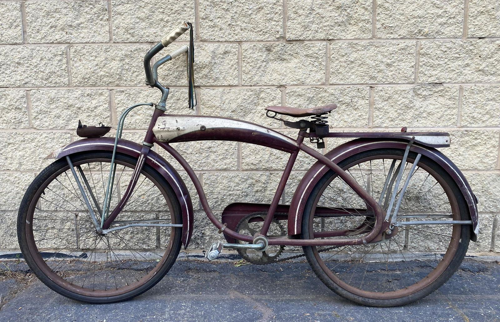 Colson Evans Bicycle Tank Bike With Troxel Saddle Seat