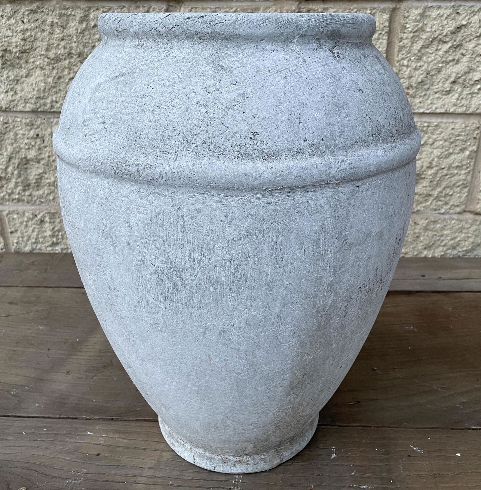 Rare WILLY GUHL 20 inch garden urn Planter.  Sand Jar. (1 of 6)