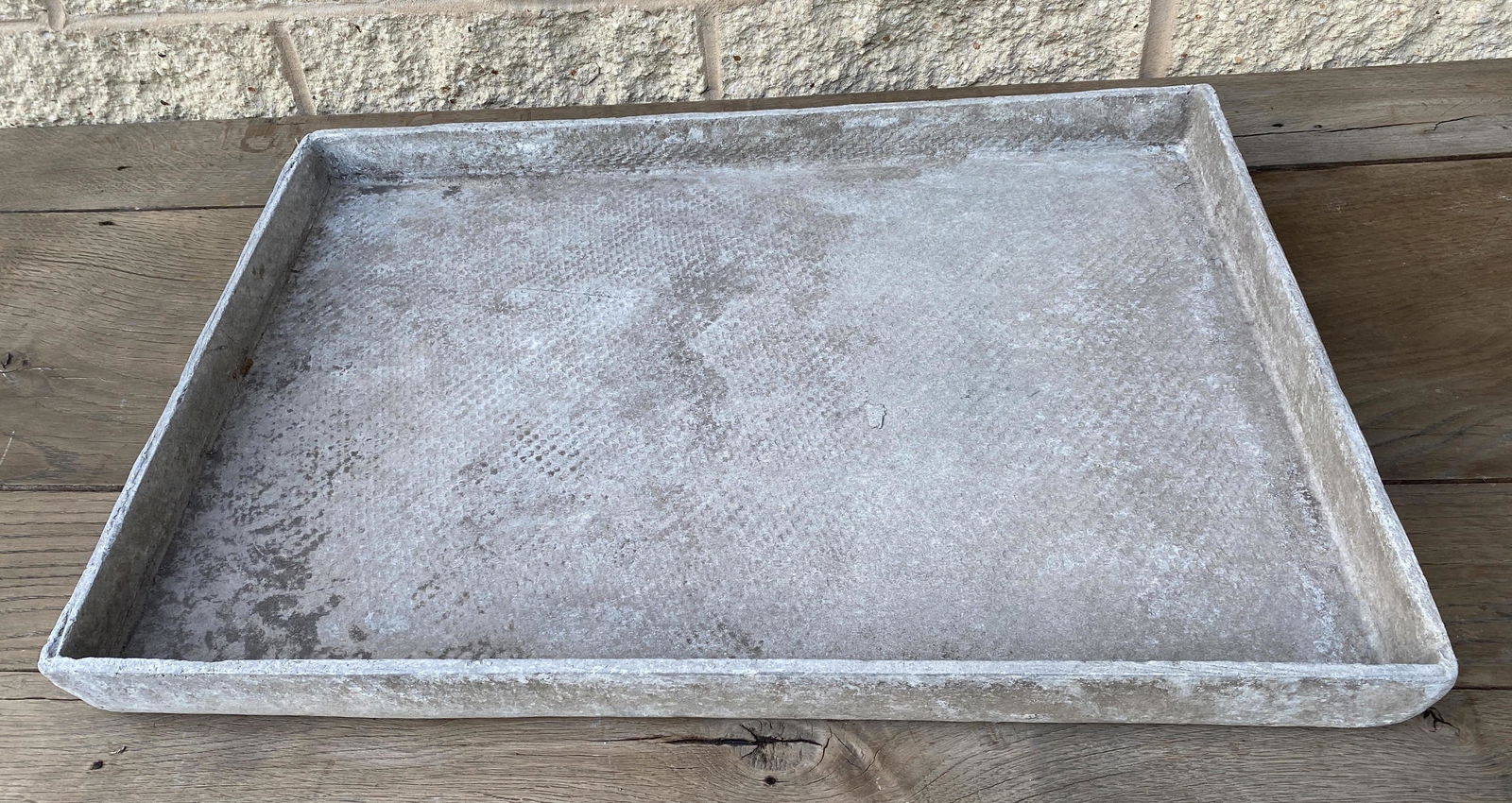Rare WILLY GUHL Low Rectangle Planter Tray. Outdoor Gar (1 of 7)