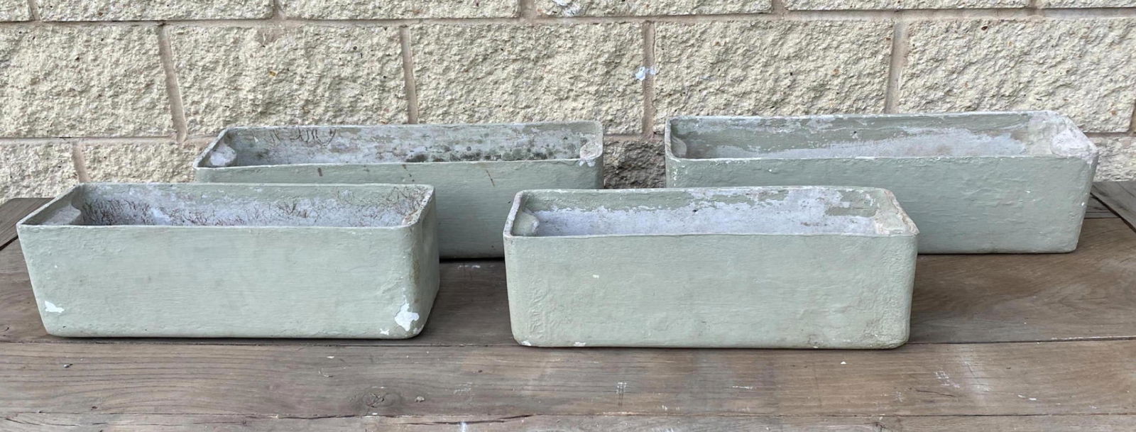 4pcs WILLY GUHL Rectangle Planter Boxes with Handles. O (1 of 6)