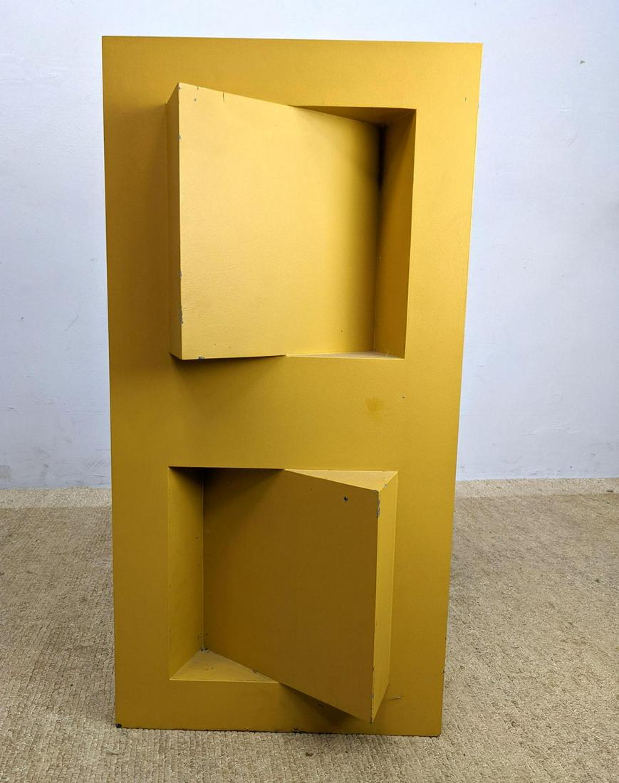 GERALD DiGIUSTO Painted Steel Sculpture. DOUBLE META CU (1 of 9)