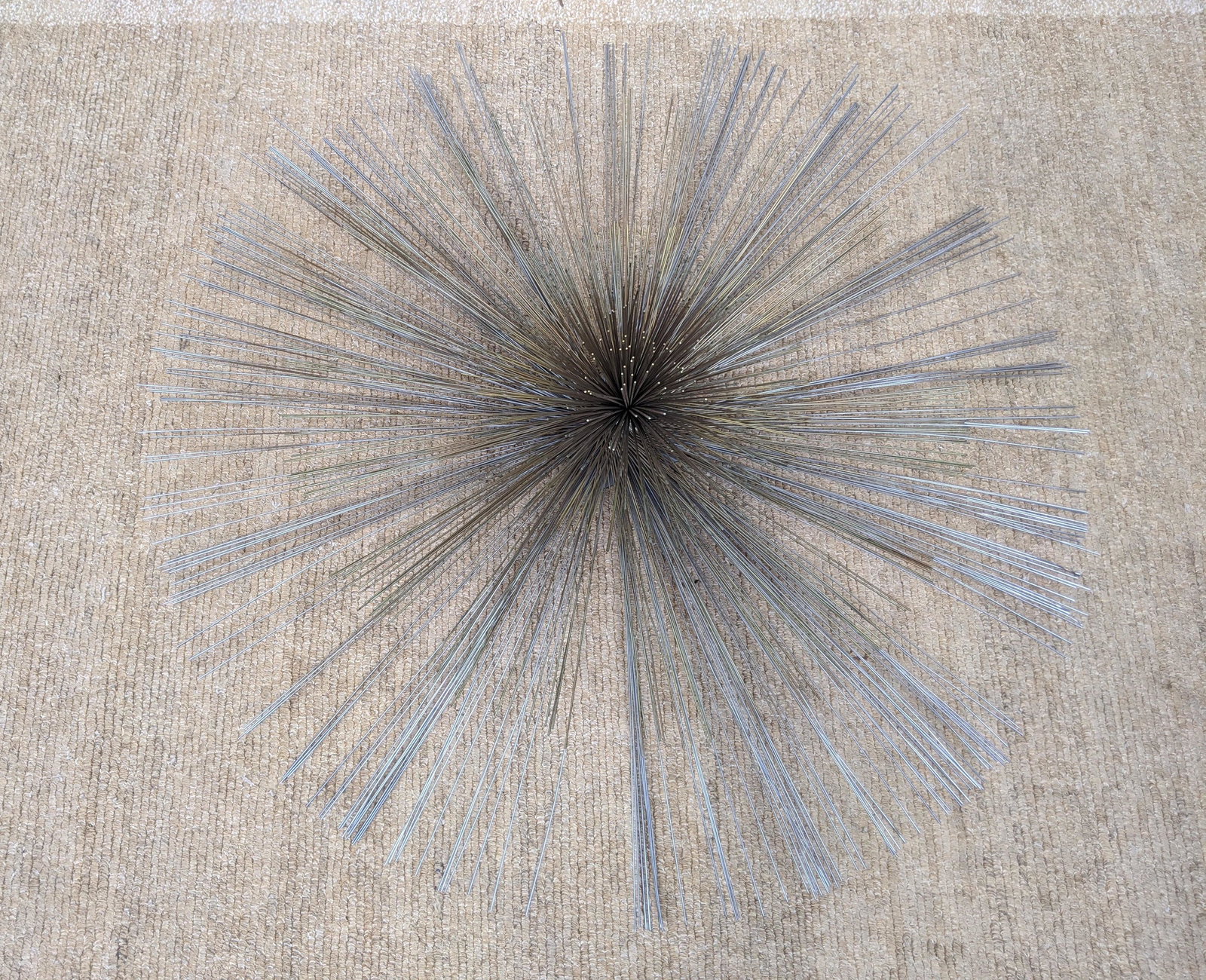 C. JERE Attributed POM POM Wall Sculpture. Unsigned. (1 of 5)