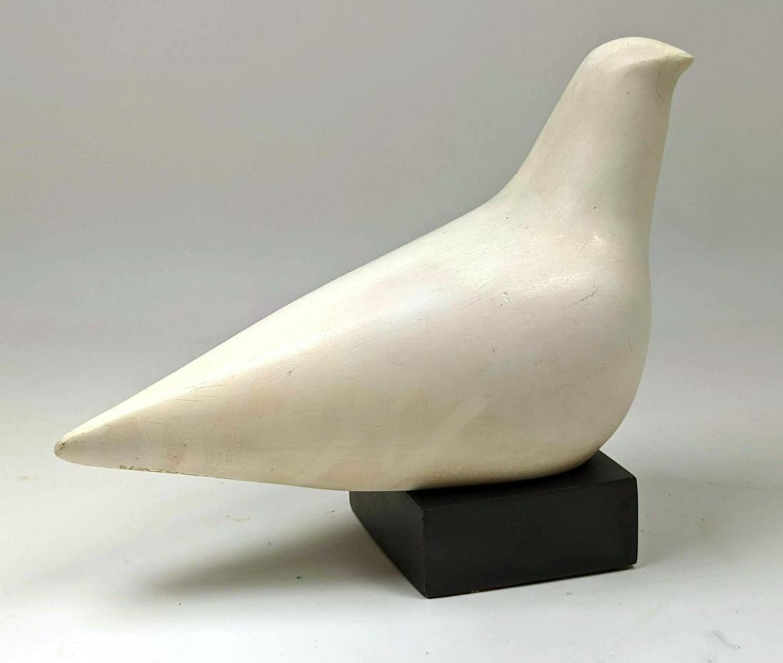 CLEO HARTWIG Modernist Dove Table Sculpture. Signed. (1 of 9)