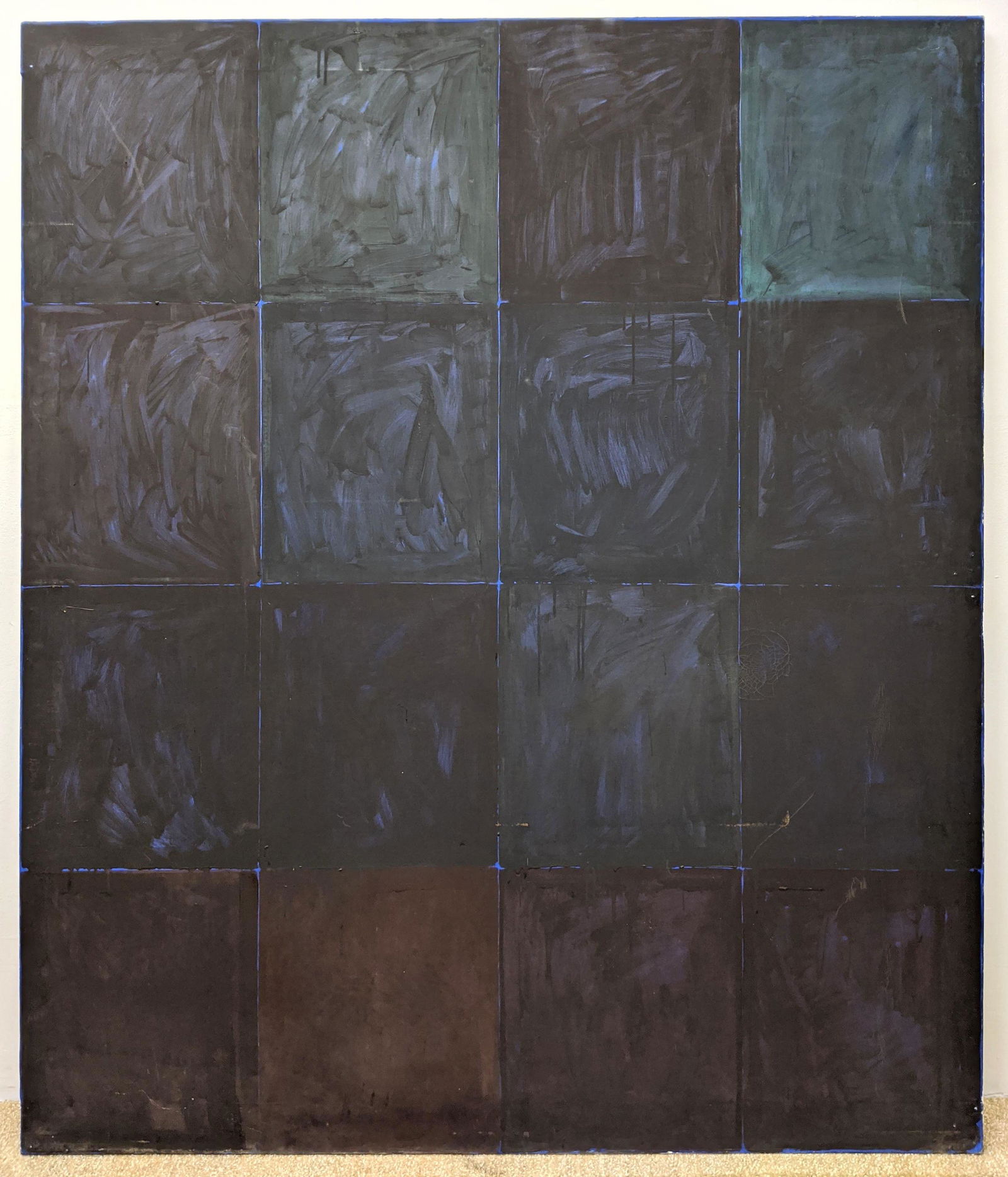 Large BRANDON MOYER Modernist Abstract Painting. Color (1 of 9)