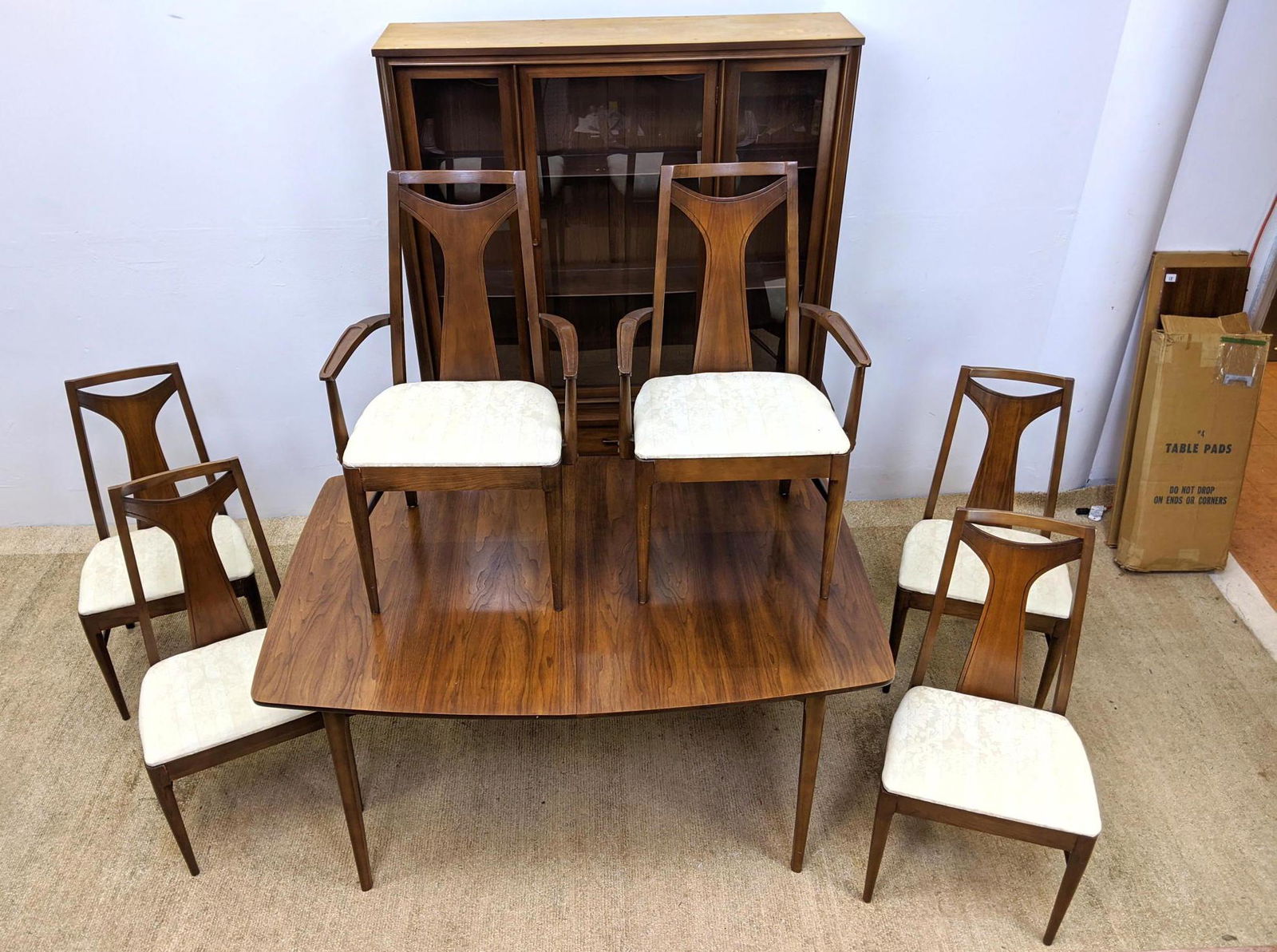 8pc Kent Coffey Perspecta Dining Room Set. Modernist Di (1 of 20)