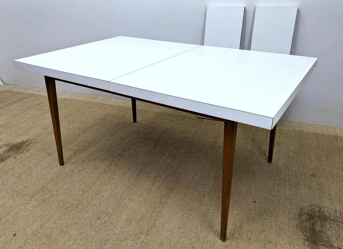 PAUL McCOBB Planner Group Dining Table. White Laminate (1 of 16)