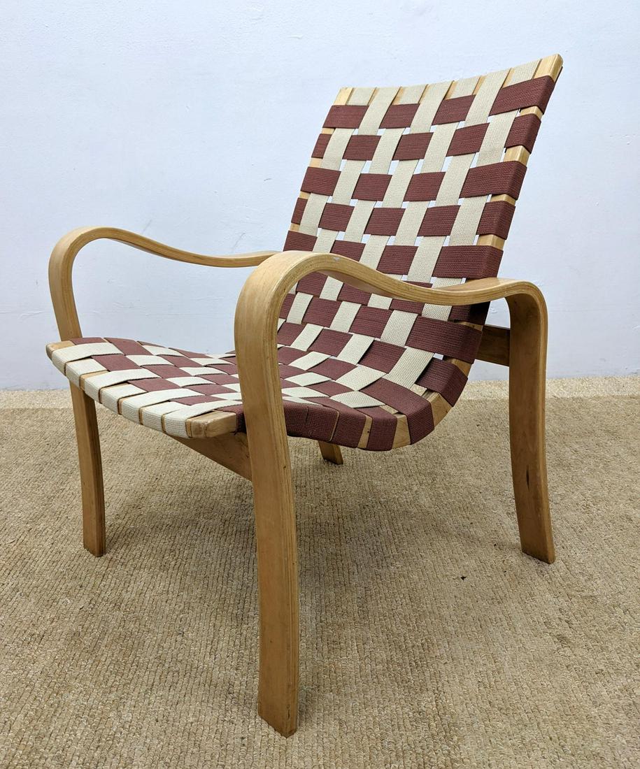 Alvar Aalto Attributed Laminated Bentwood Lounge Chair. (1 of 12)