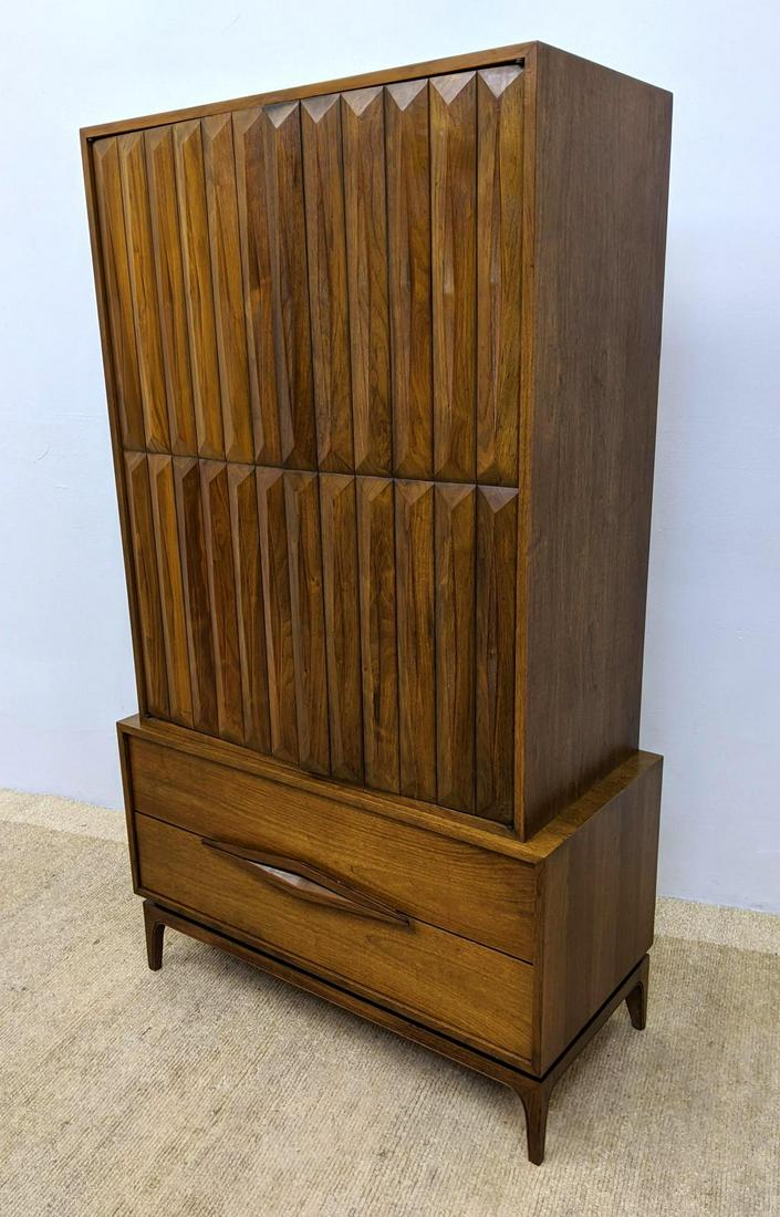ALBERT PARVIN Attributed Sculptural Front Wardrobe Chif (1 of 14)