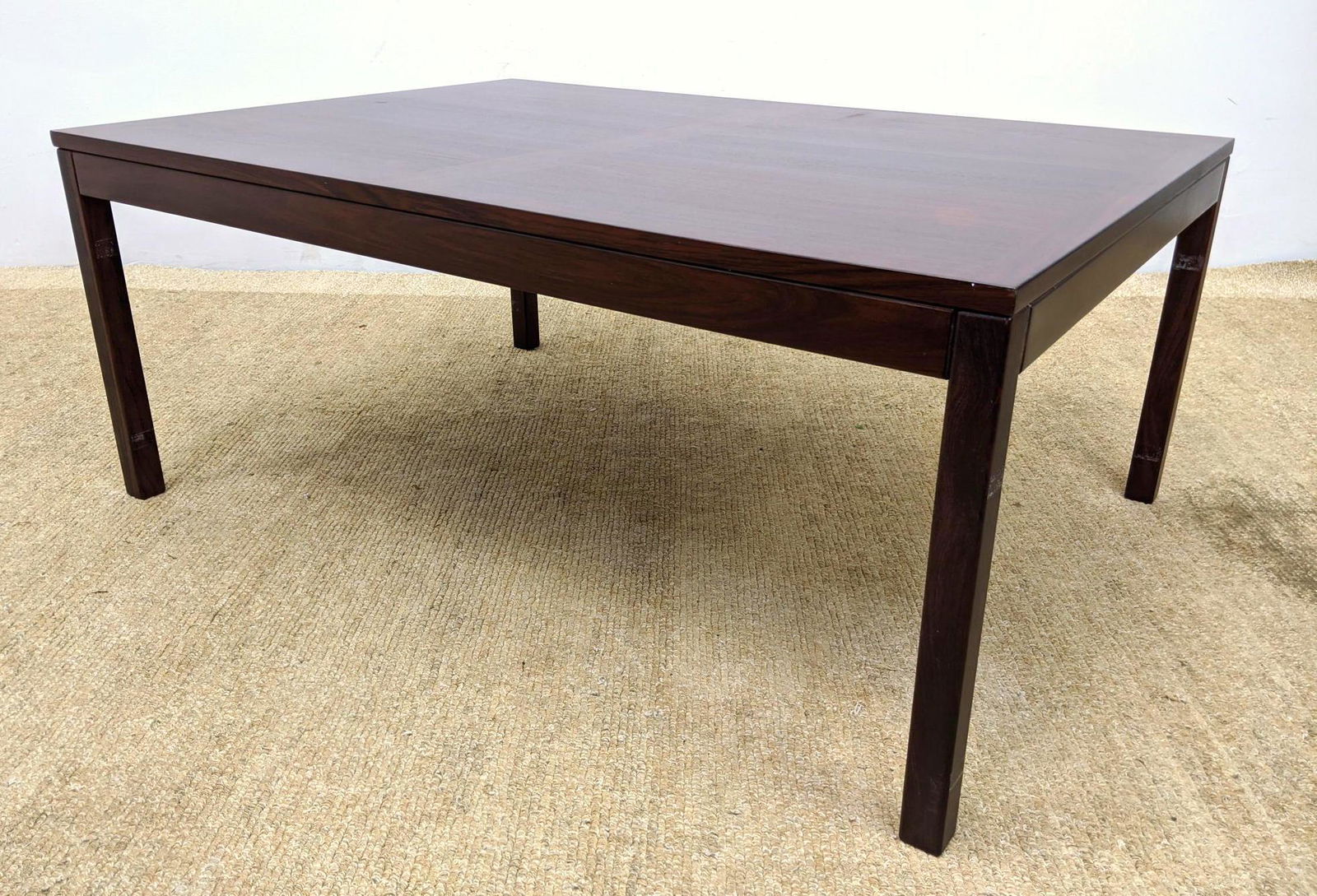 VEJLE STOLE Danish Modern Rosewood Coffee Table. Marked (1 of 10)
