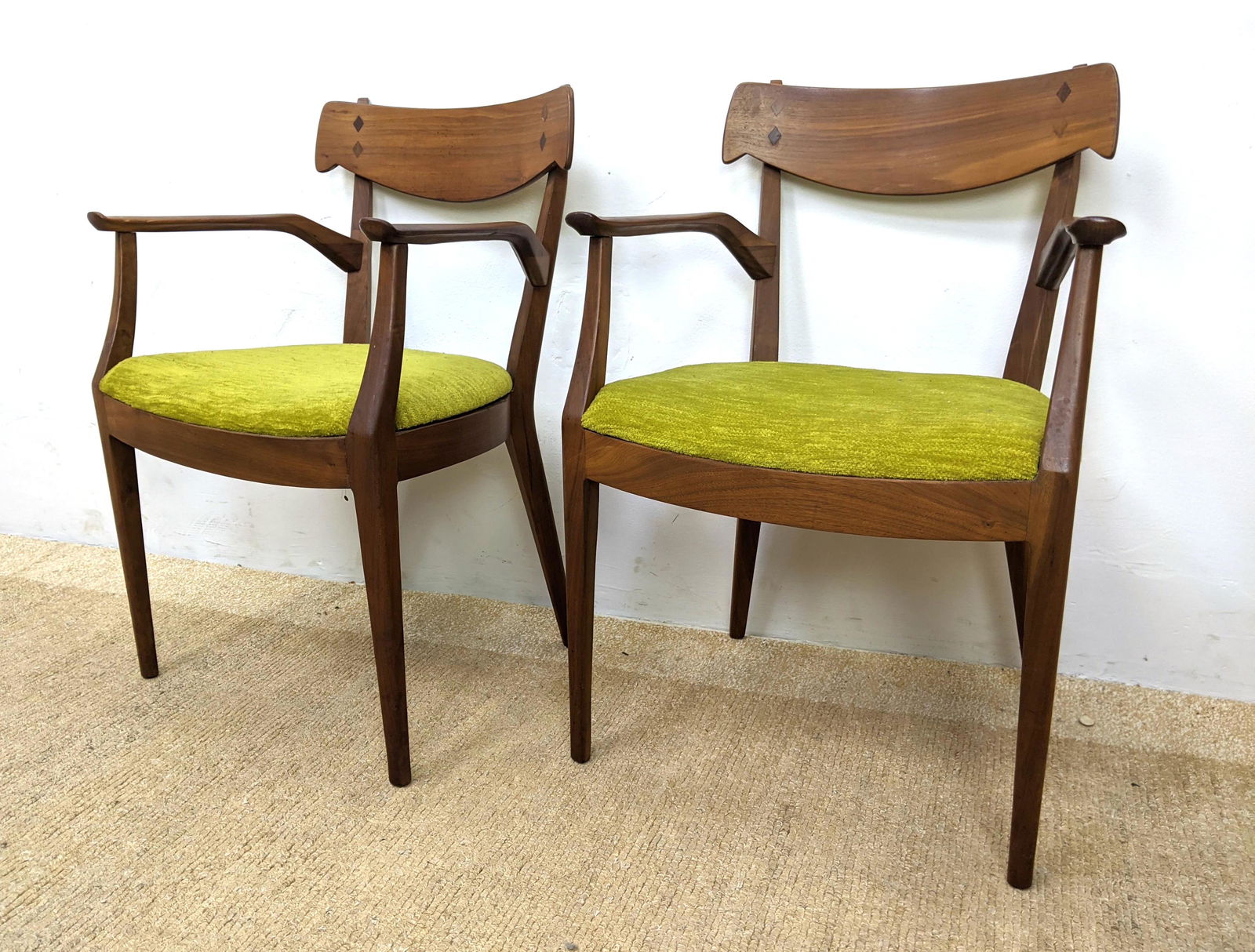 2 Kipp Stewart Drexel Declaration Arm Chairs. (1 of 7)