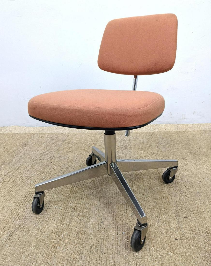 KNOLL INTERNATIONAL Rolling Desk Chair.: KNOLL INTERNATIONAL Rolling Desk Chair.-- Dimensions: H: 29 inches: W: 18 inches: D: 21 inches ---