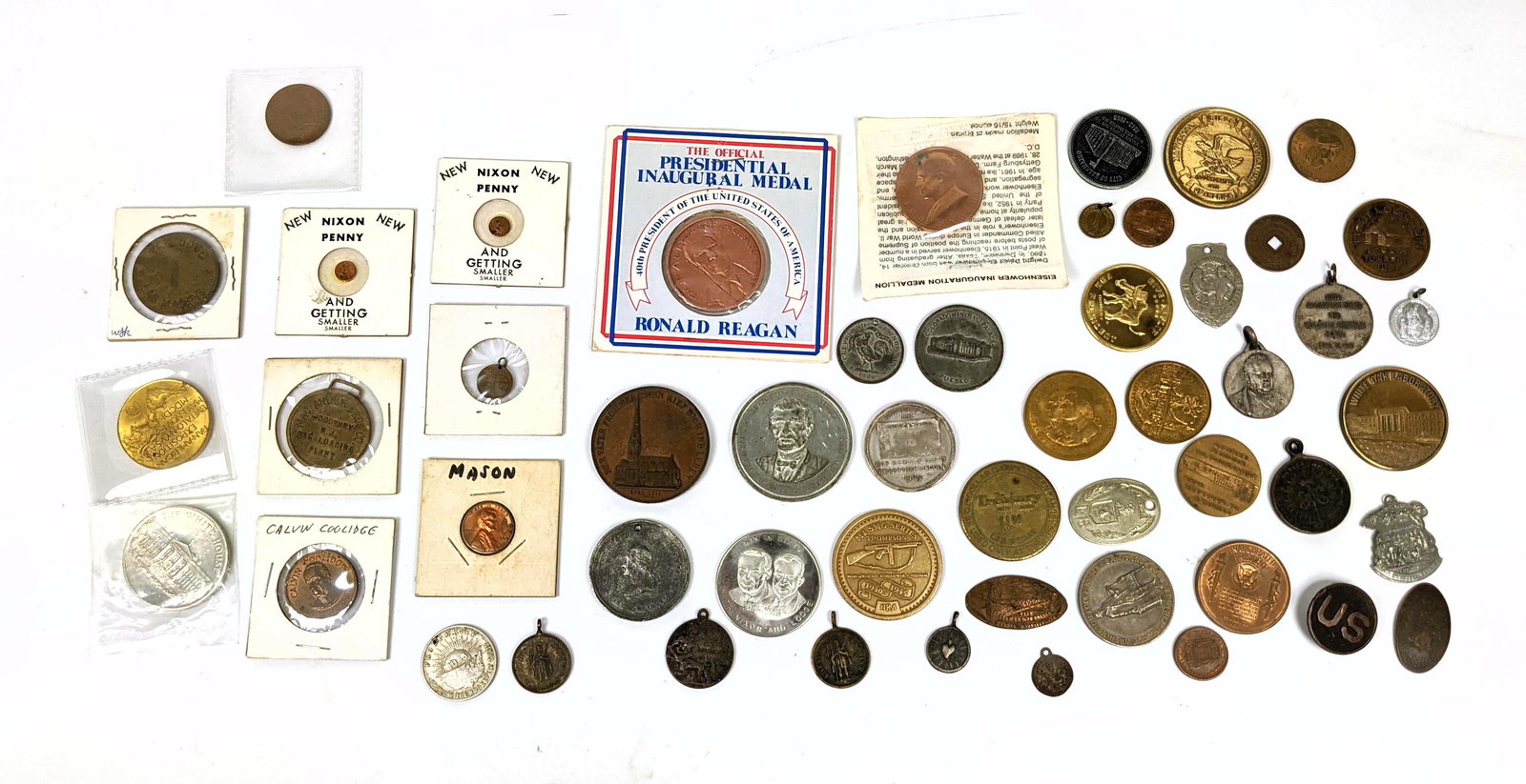 Large of Medals. Mostly Presidential, Assorted collecti (1 of 15)