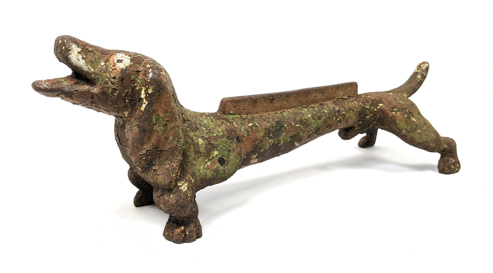 Vintage Iron Dachshund Boot Scrapper. (1 of 9)