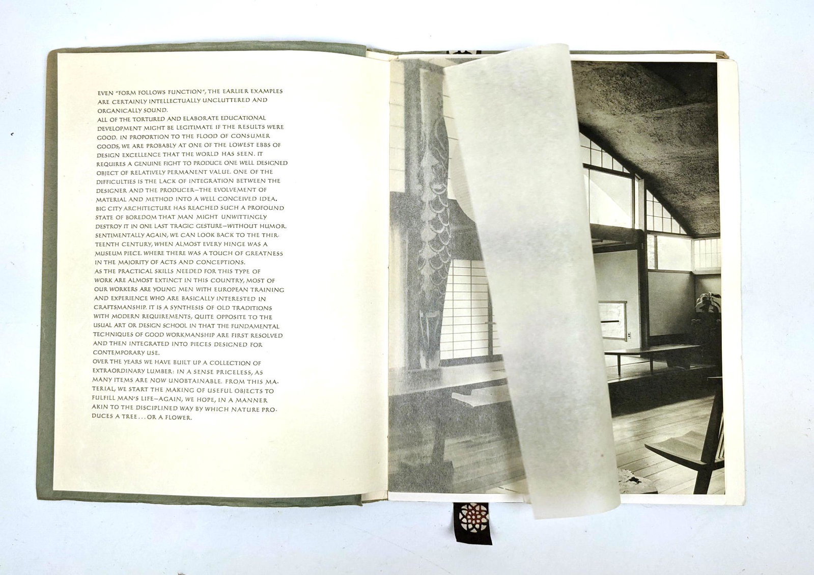 GEORGE NAKASHIMA, Woodworker 1967 Catalogue, Price List: GEORGE NAKASHIMA, Woodworker 1967 Catalogue, Price List. Beautifully illustrated with photos and Mr. Nakashima musings and aesthetic philosophy. SPRING 1967. Note: This item and all the George Nakashi