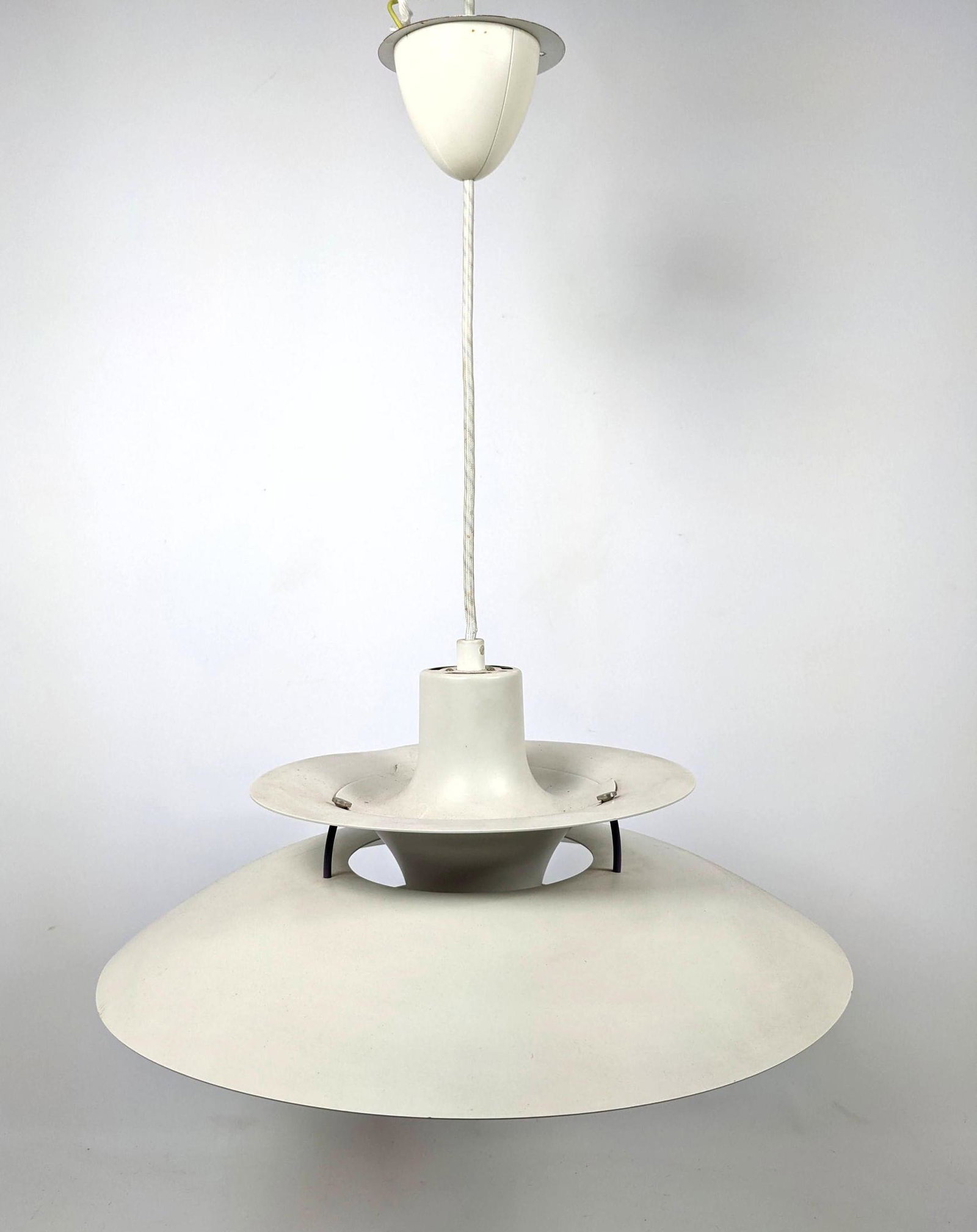 LOUIS POULSEN Hanging Pendant Lamp.: LOUIS POULSEN Hanging Pendant Lamp.-- Dimensions: ---
