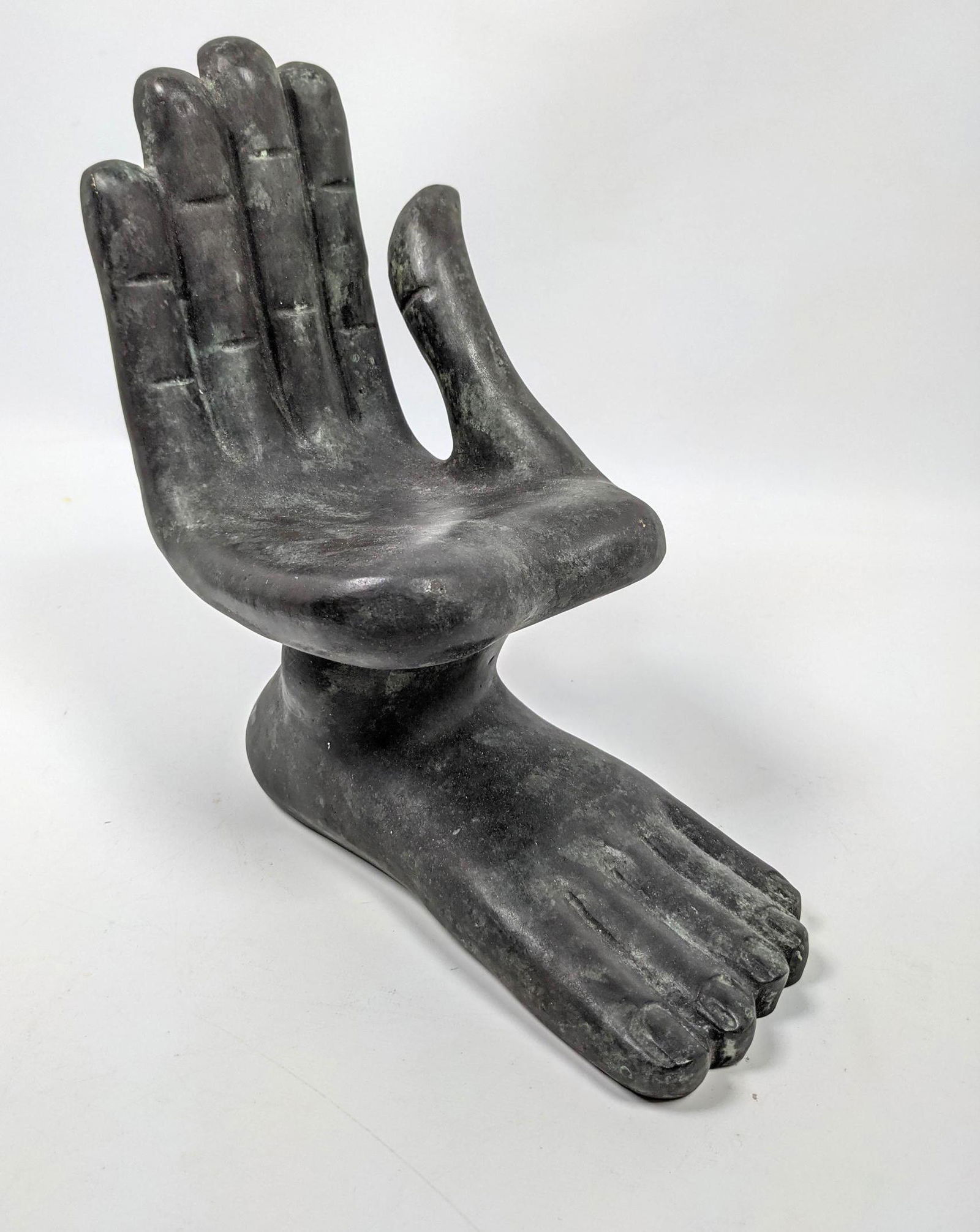 Contemporary After Pedro Friedeberg Bronze Sculpture. M (1 of 9)