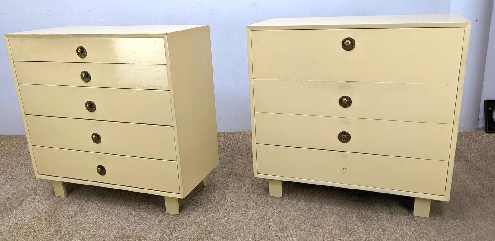 Pair of Painted George Nelson Chest Dressers.  Herman M (1 of 19)
