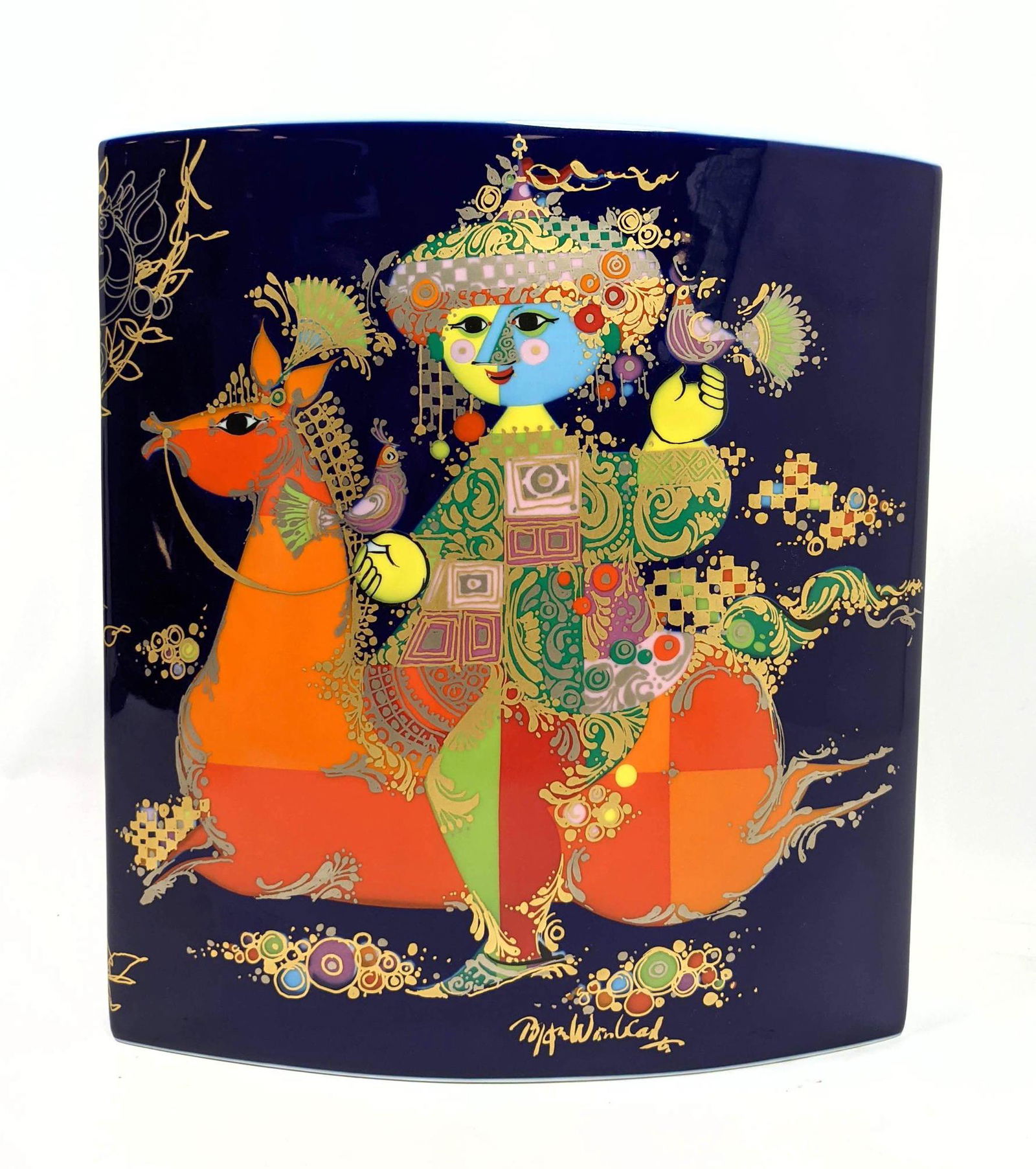 BJORN WIINBLAD Porcelain Vase. (1 of 10)