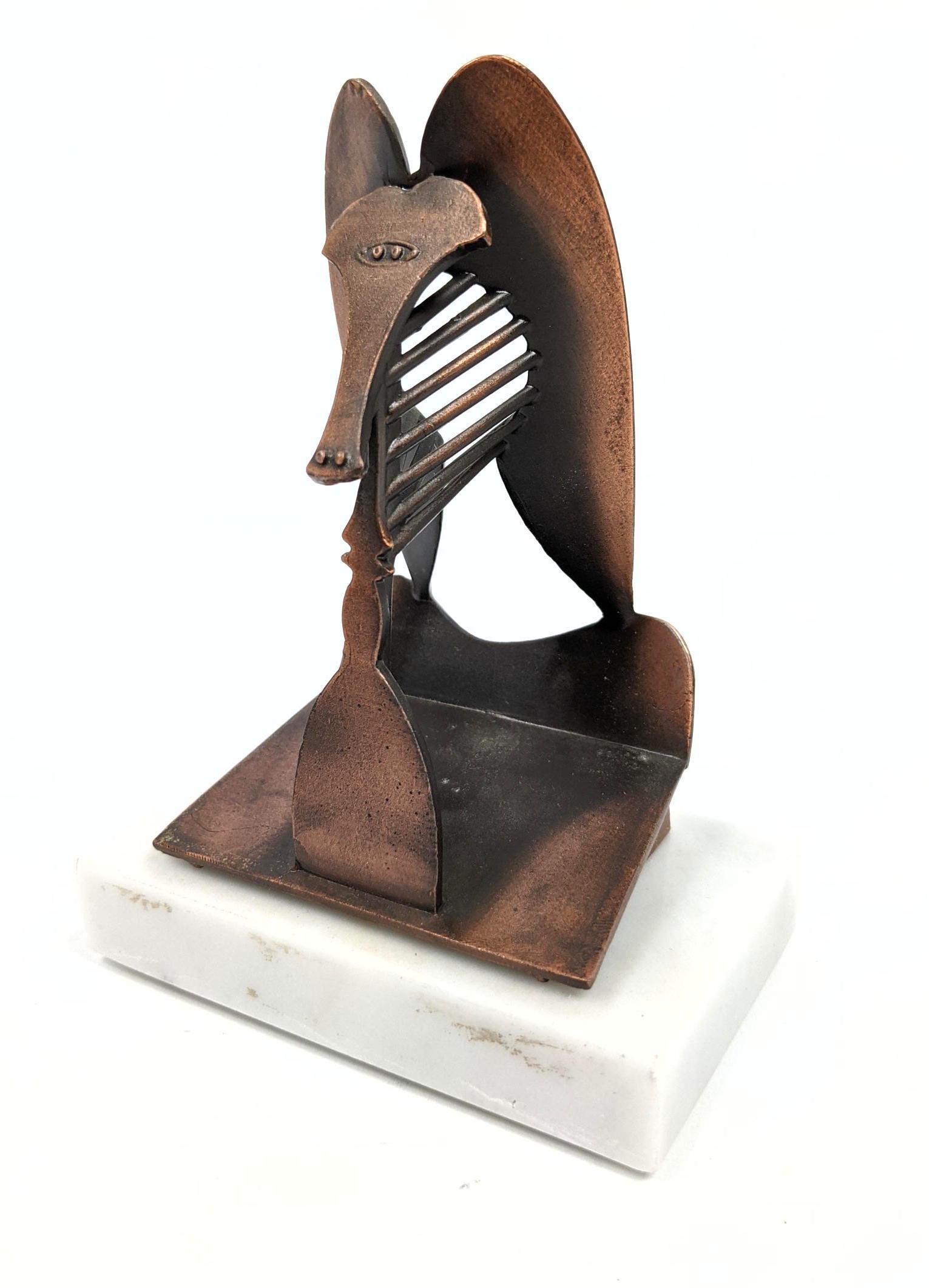 Pablo Picasso Model of Chicago Horse Sculpture. Marked (1 of 7)