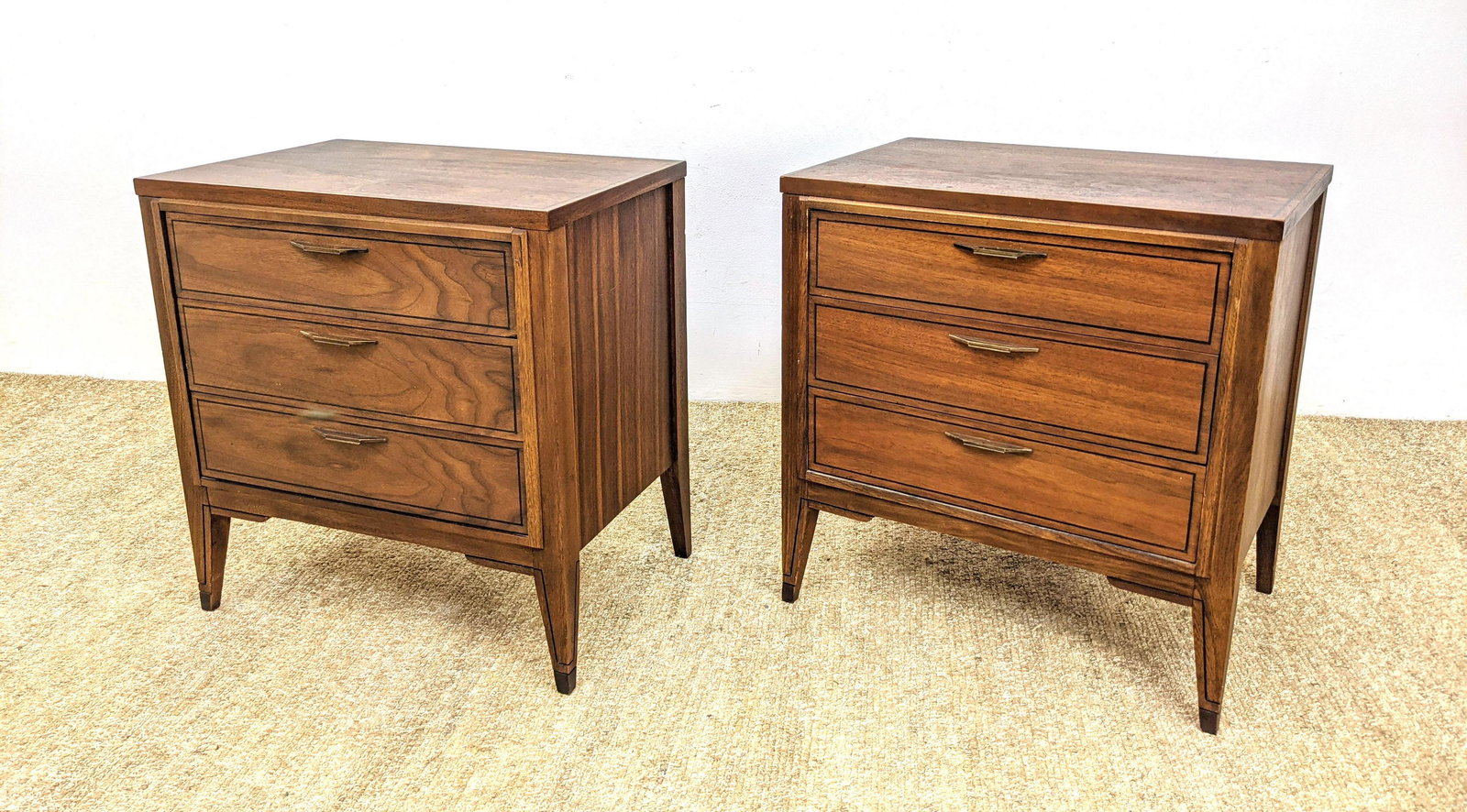 Pair KENT COFFEY Side Table Night Stands. TEMPO (1 of 13)