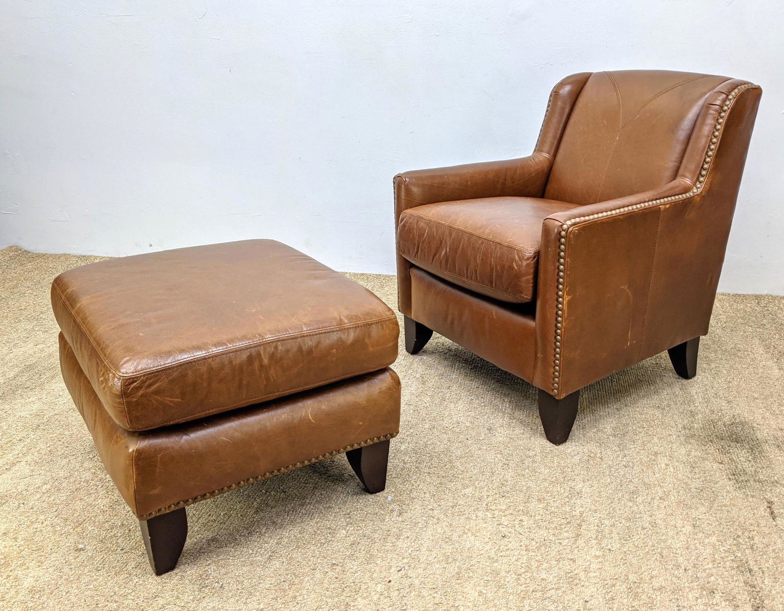 Bernhardt chair and ottoman deals
