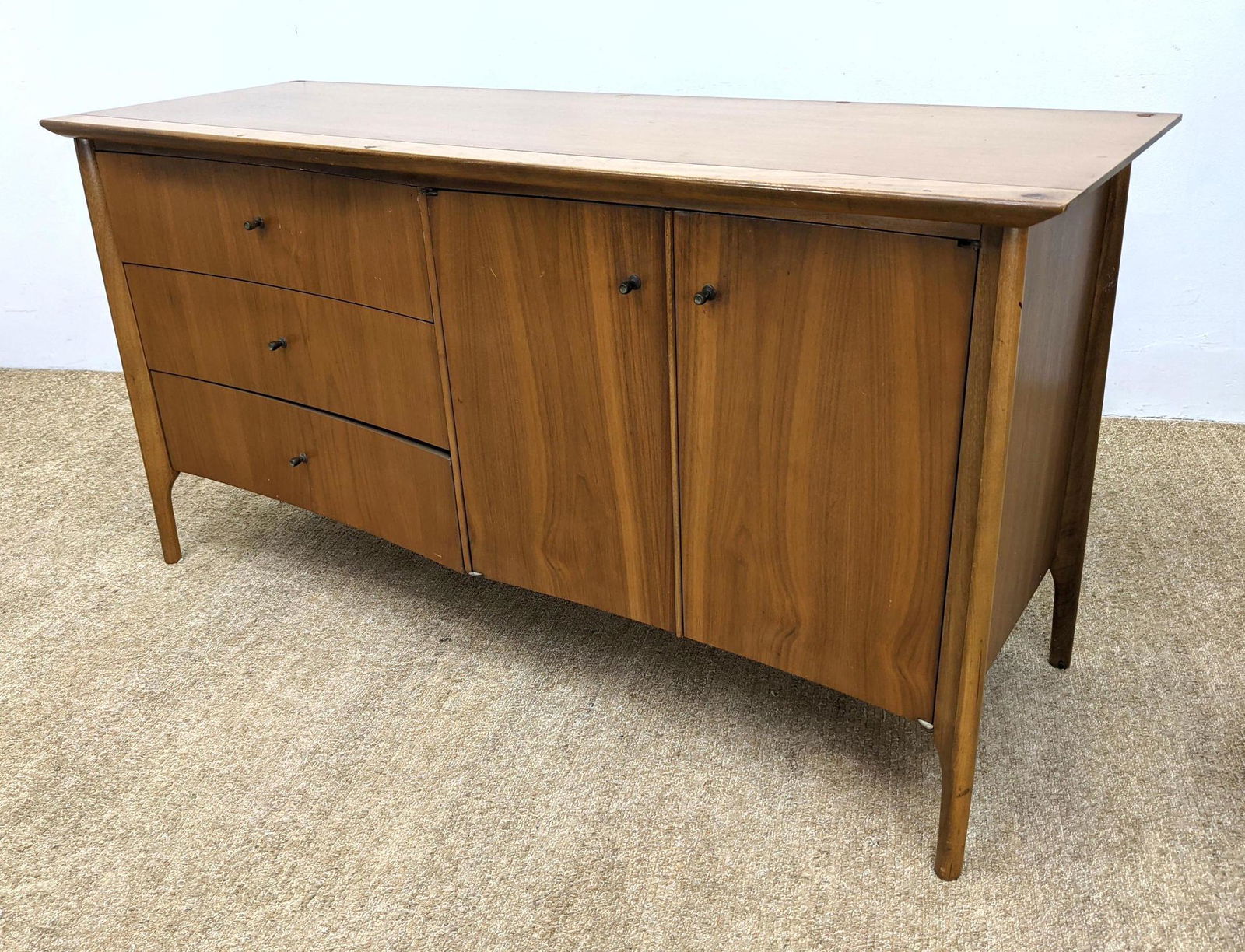American Modern Credenza Sideboard. Two Doors. Three Dr (1 of 13)