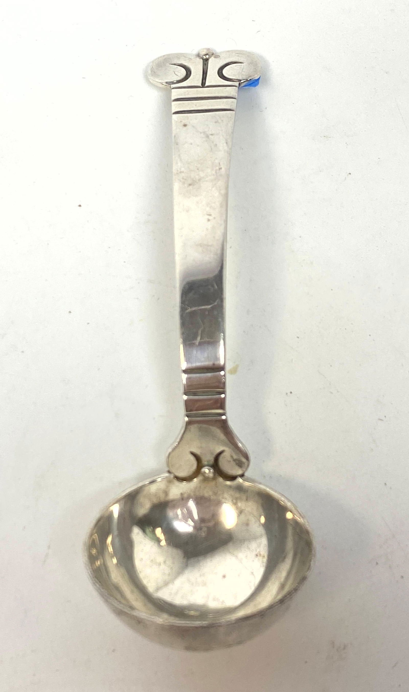 HECTOR AGUILAR Sterling Silver Ladle. Mexican Modernist (1 of 6)