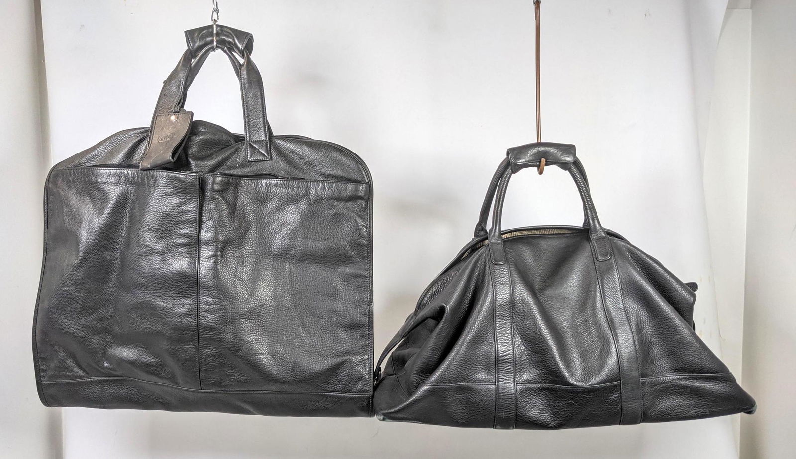 2pc Black VAQUERO Luggage. One Vaquero. Garment and duf (1 of 18)