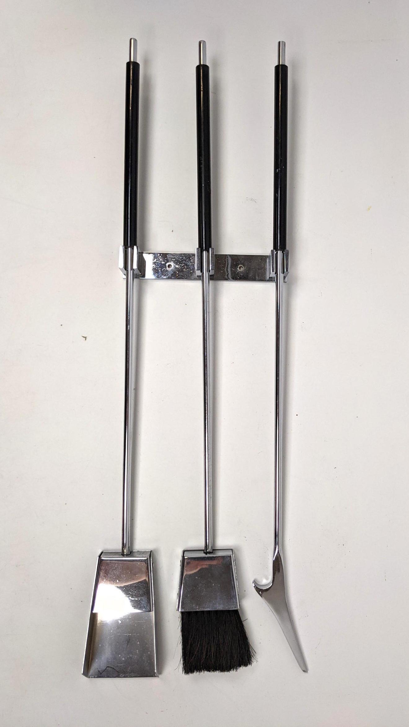 Alessandro Albrizzi  Wall Mounted Fireplace Tools. Set (1 of 12)