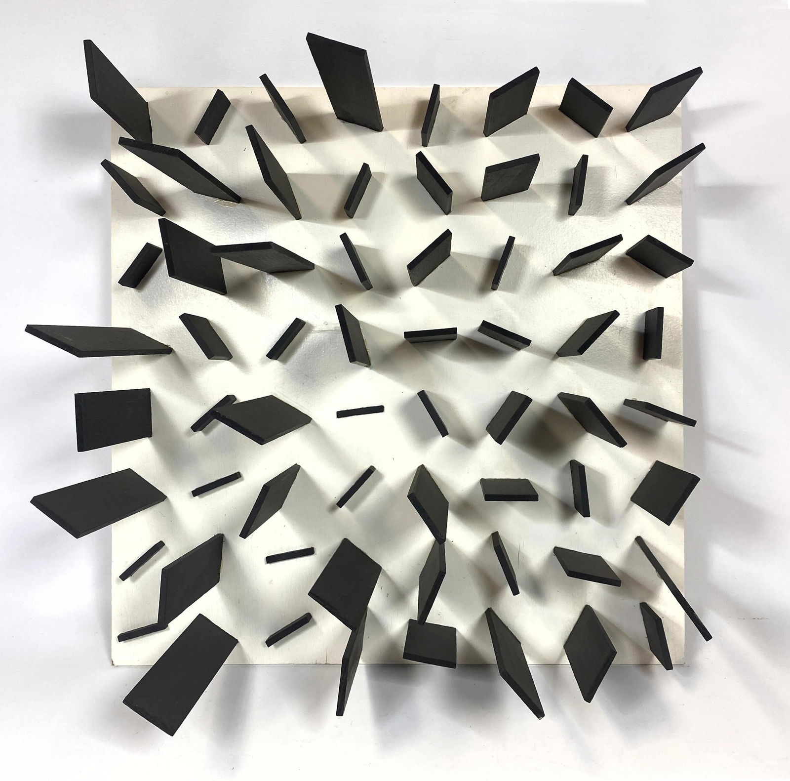 RONALD BROWN 3D Modernist Abstract Painting Sculpture. (1 of 8)