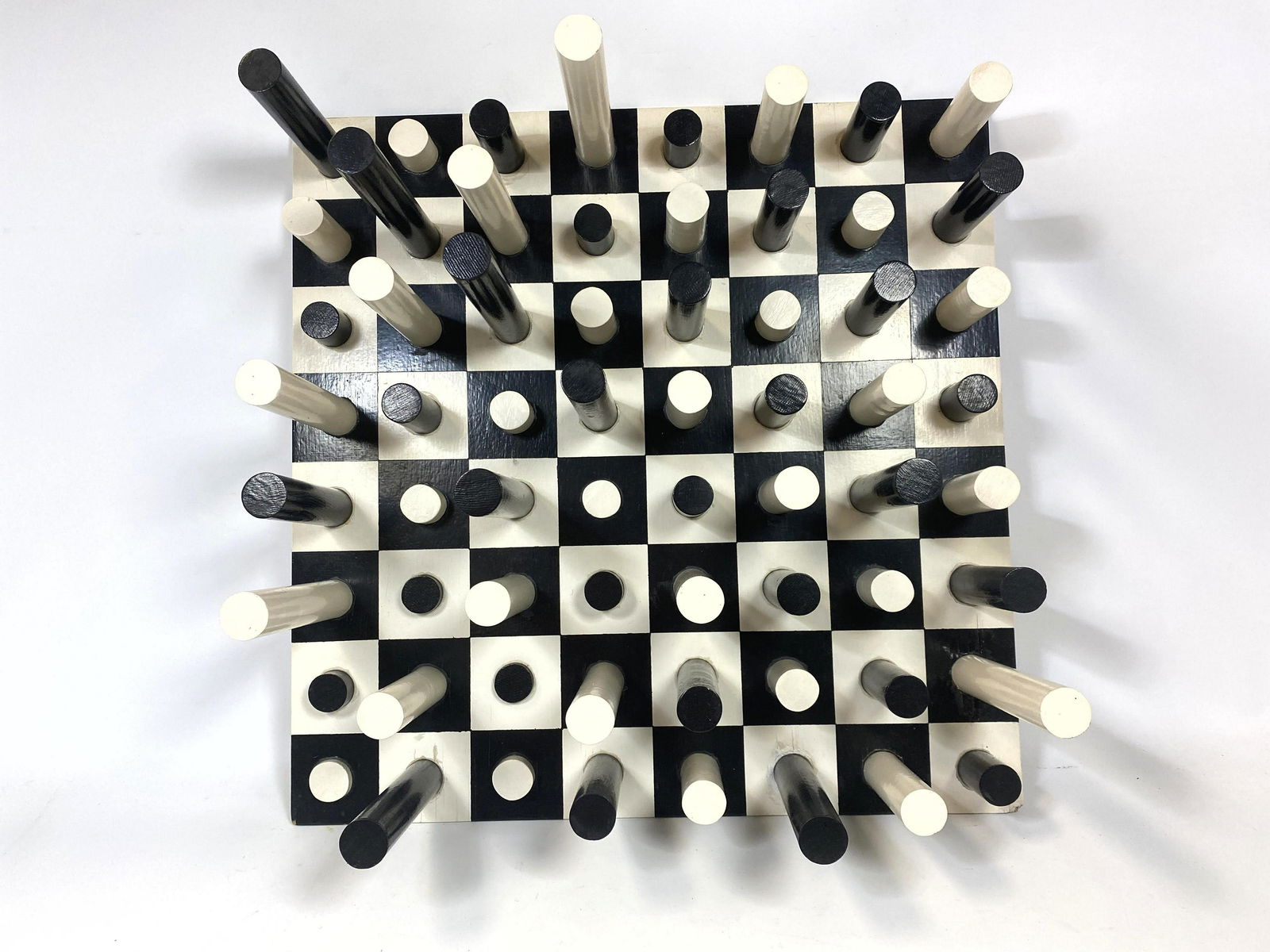 RONALD R BROWN Modernist Abstract Op Art. Graphic Black (1 of 7)