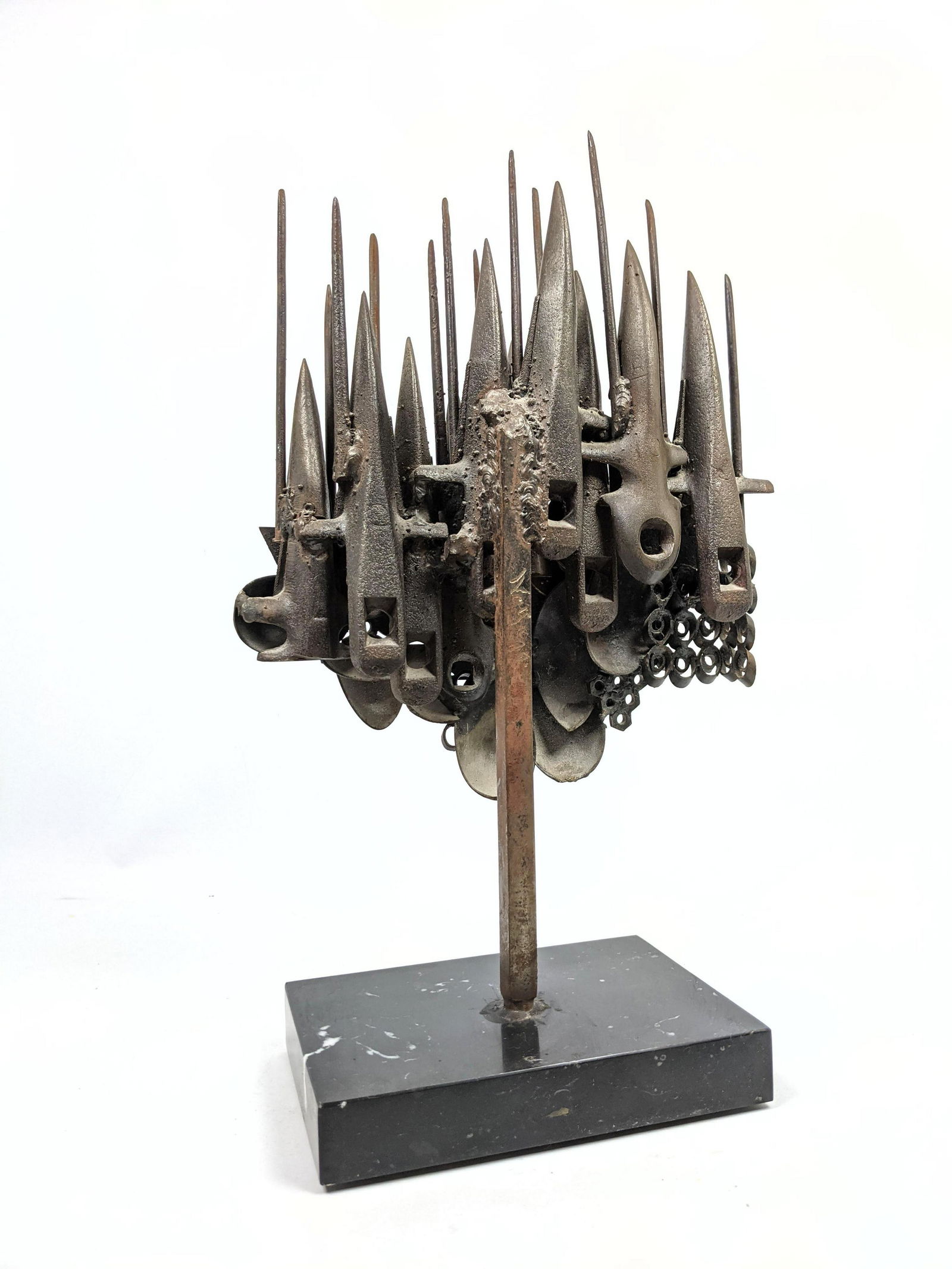 Brutalist Welded Metal Sculpture. Modern Sculpture. Pos (1 of 10)