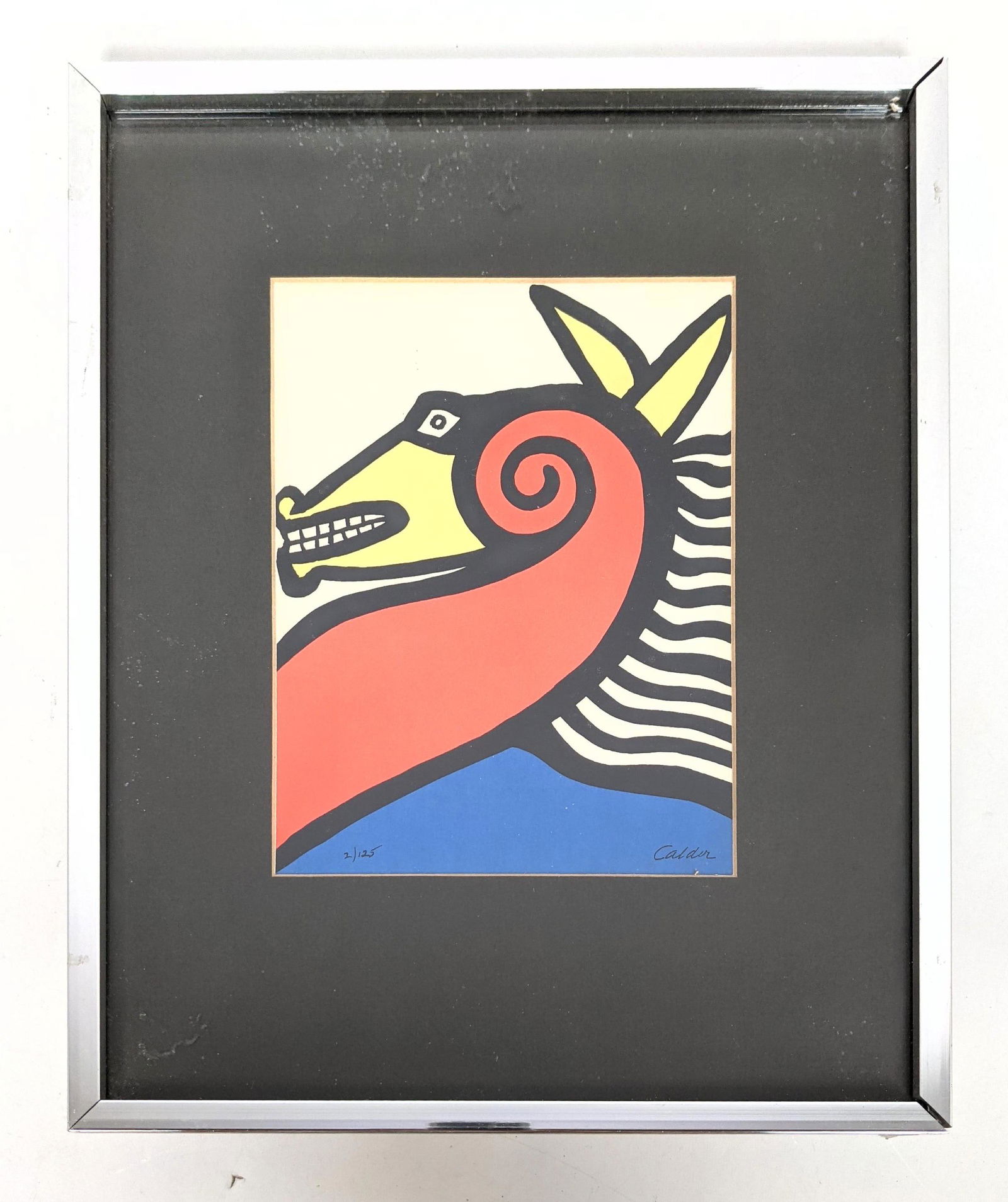 Alexander Calder Horse Equus Print. Printed name. Prima (1 of 8)