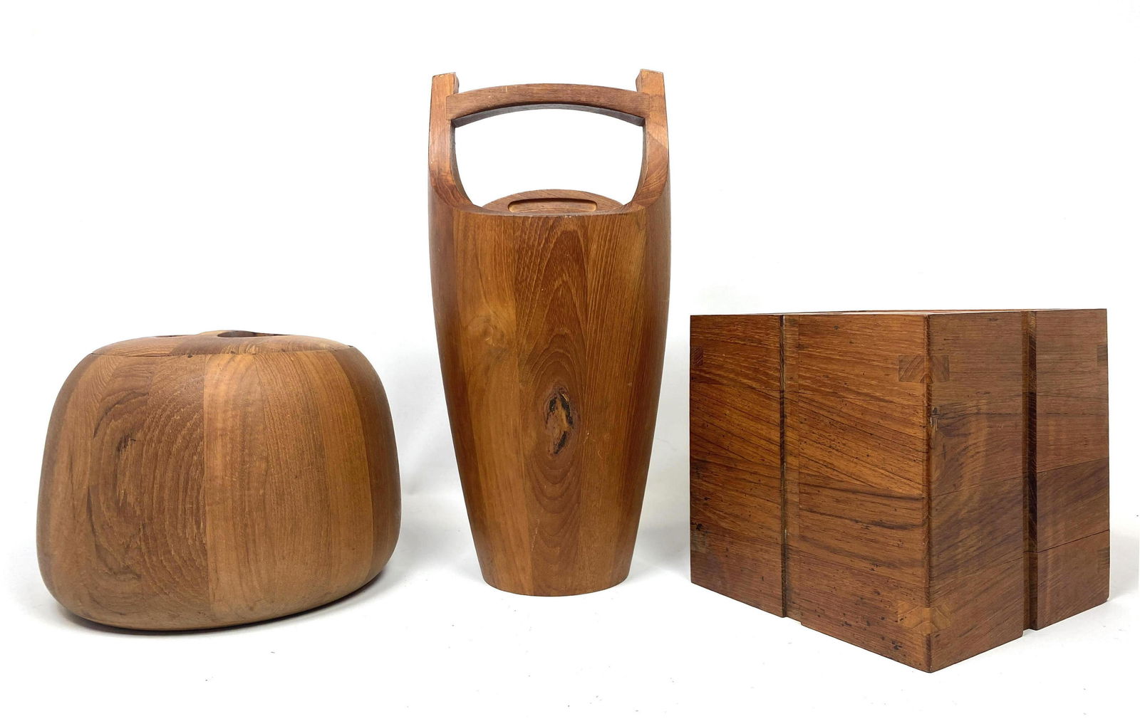 DANSK and KALMAR Danish Teak Tableware. Ice Buckets. Al (1 of 9)