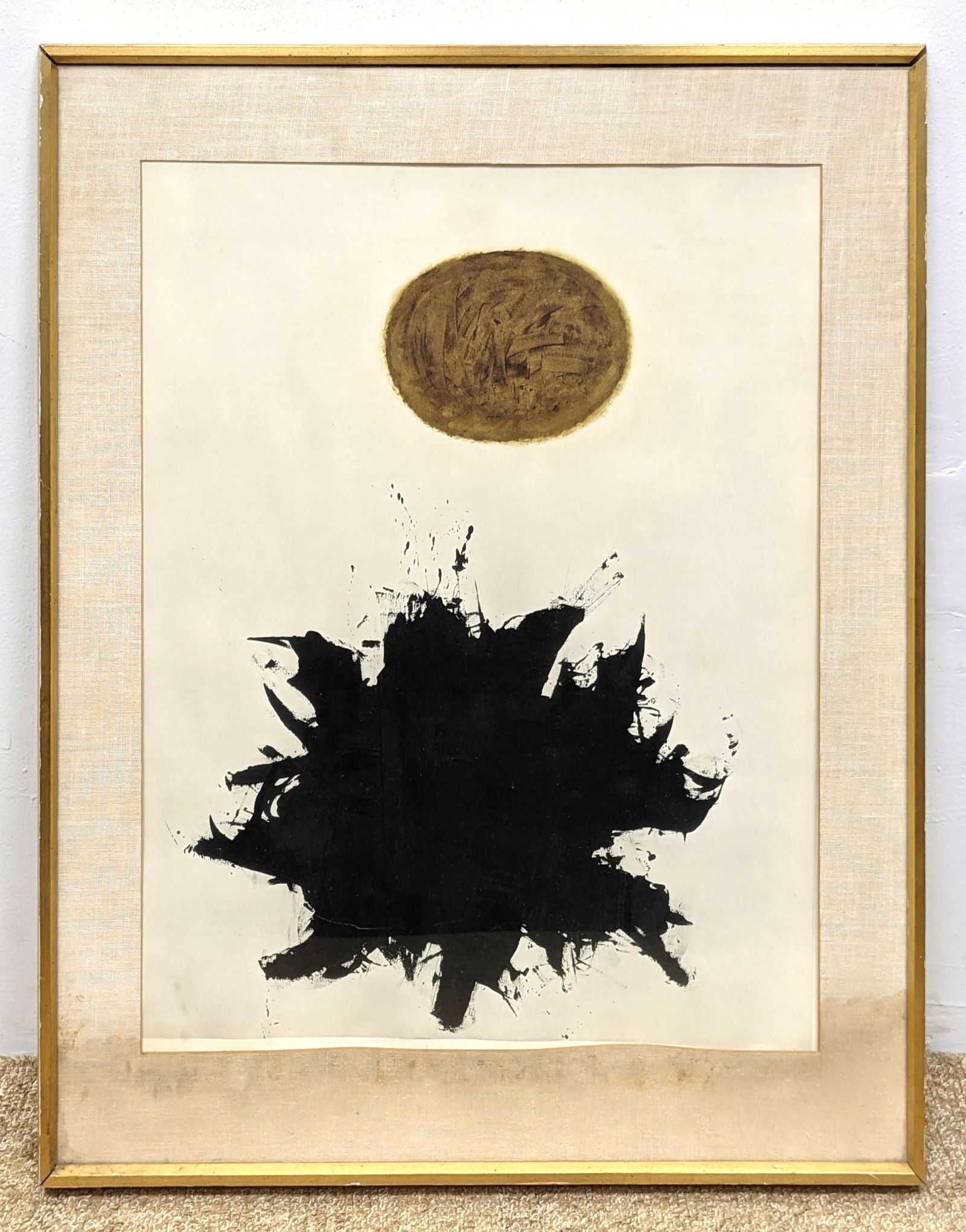 Adolph Gottlieb inspired Modernist Print. Abstract Desi (1 of 9)