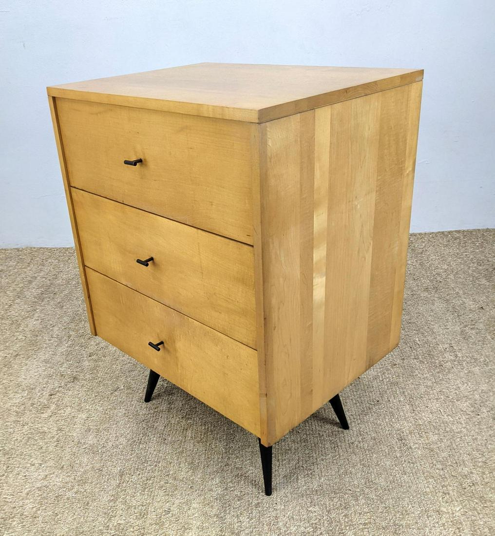 PAUL McCOBB Three drawer Night Stand. Planner Group. Eb (1 of 13)