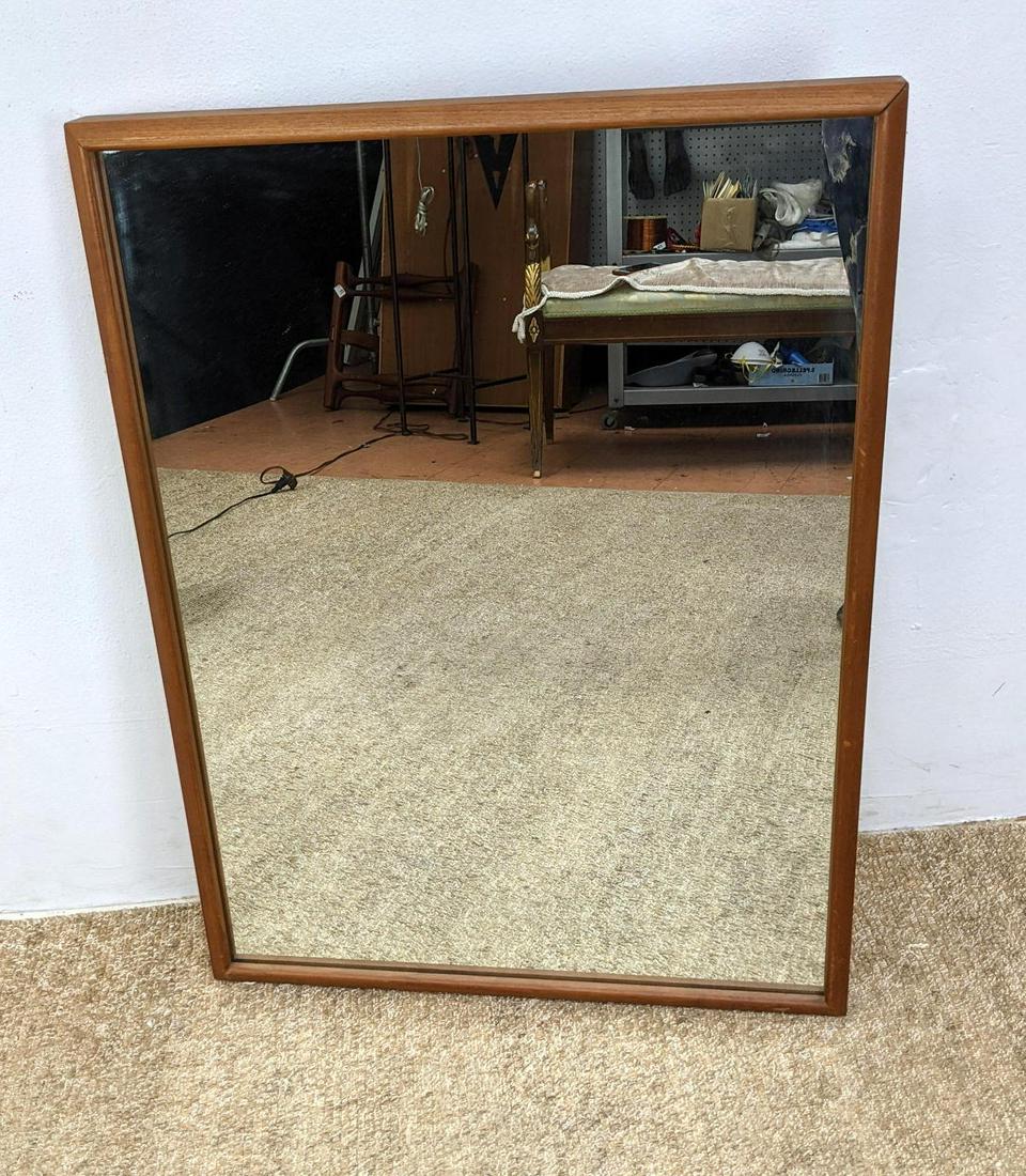 VILDBJERG MOBELFABRIK Danish Teak Wall Mirror. Simple b (1 of 9)