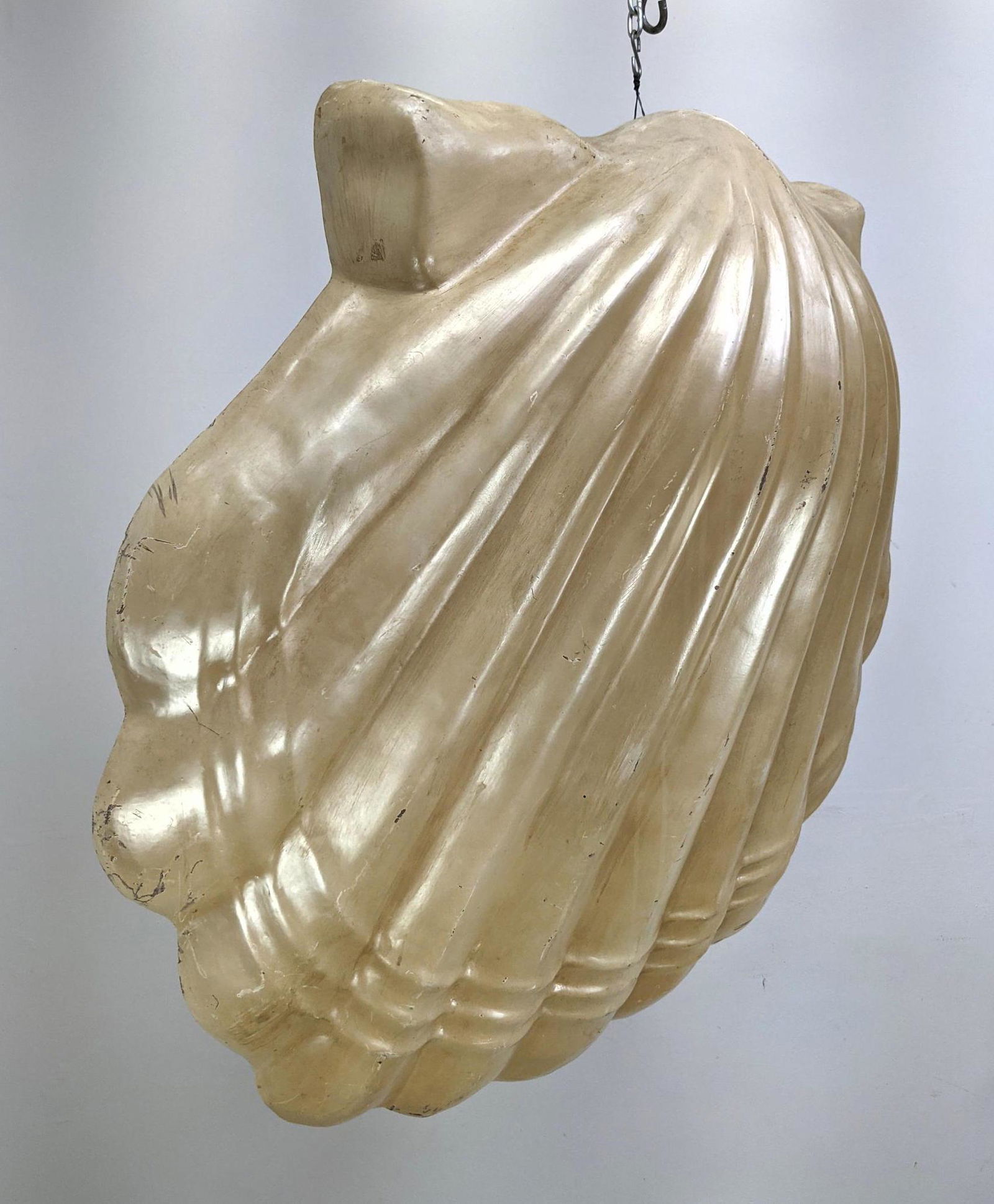 Large Fiberglass Wall Decoration. Clam Shell. (1 of 14)