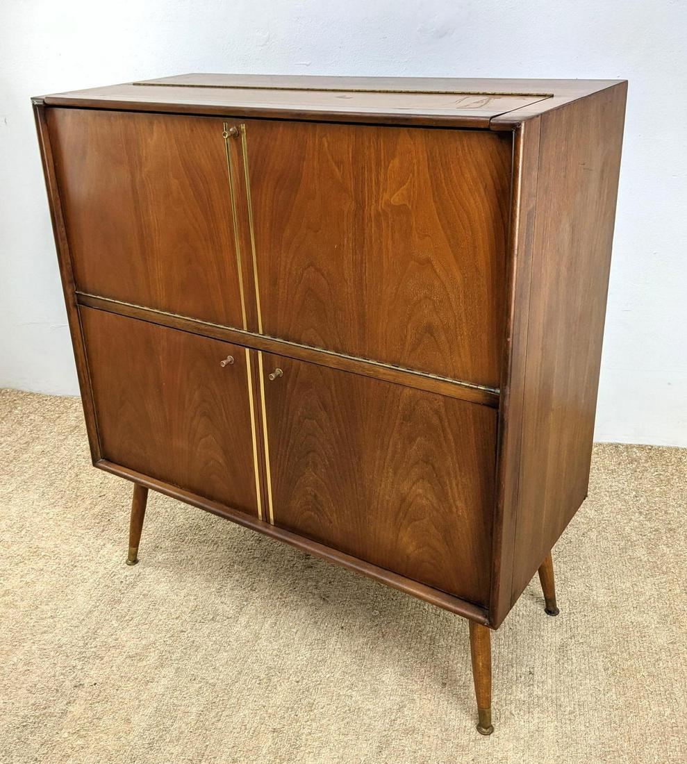 GORDON'S American Modern Walnut Bar Cabinet. Interior f (1 of 20)
