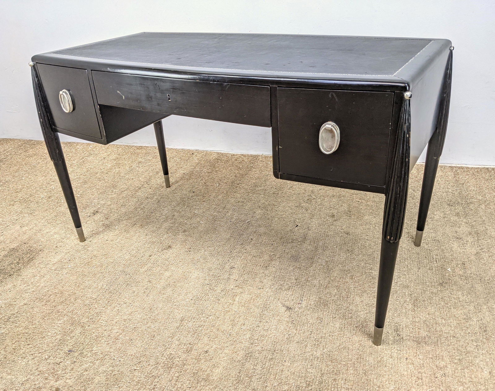 Ebonized French style Desk. ƒmile-Jacques Ruhlmann styl (1 of 17)