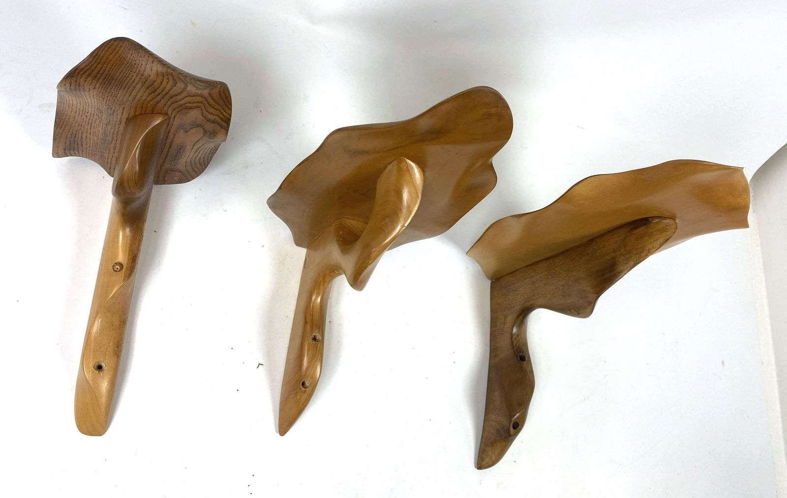 Three Artisan Woodworker Wall Display Brackets. (1 of 14)