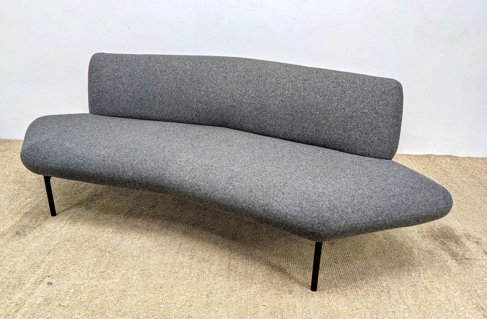 HAWORTH Gray  Modernist Sofa. Patricia Urquiola Design. (1 of 15)